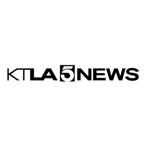 KTLAS 5 logo in blue and white