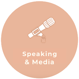 microphone, with text: speaking