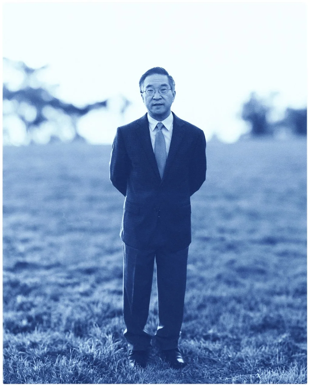 "Cyanotype Emulation (Brenzier method), taken at UCSD"