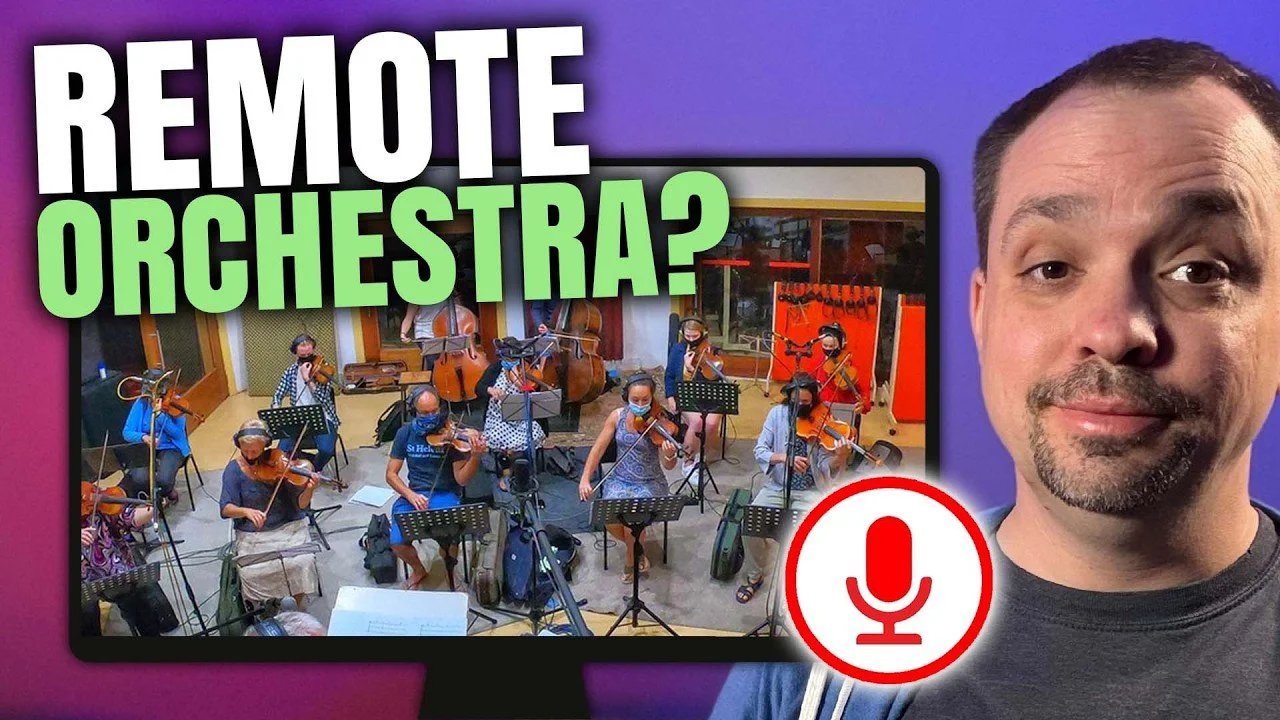 What It's Like Recording with a Remote Orchestra