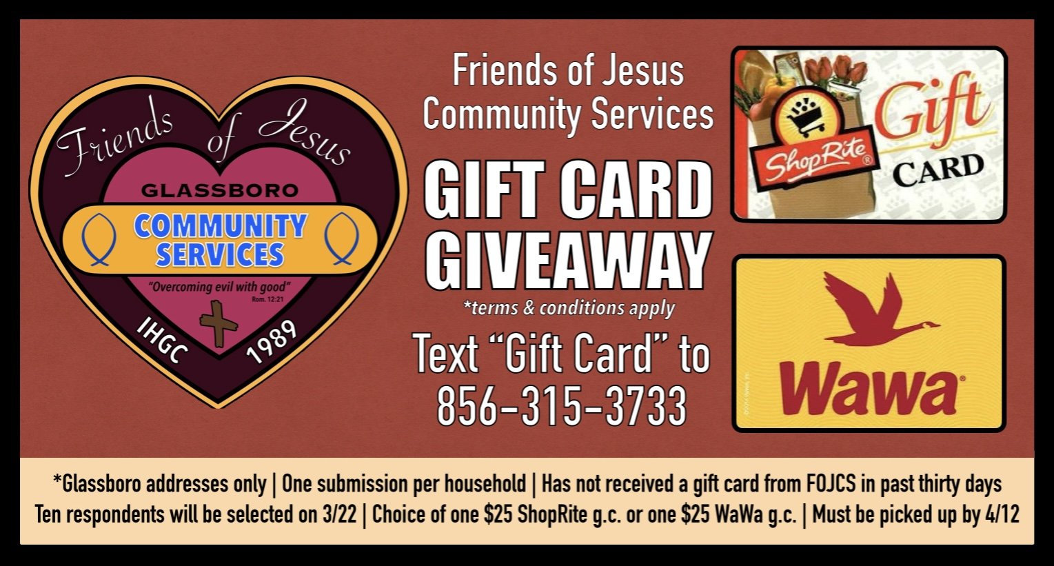 Gift Card Giveaway