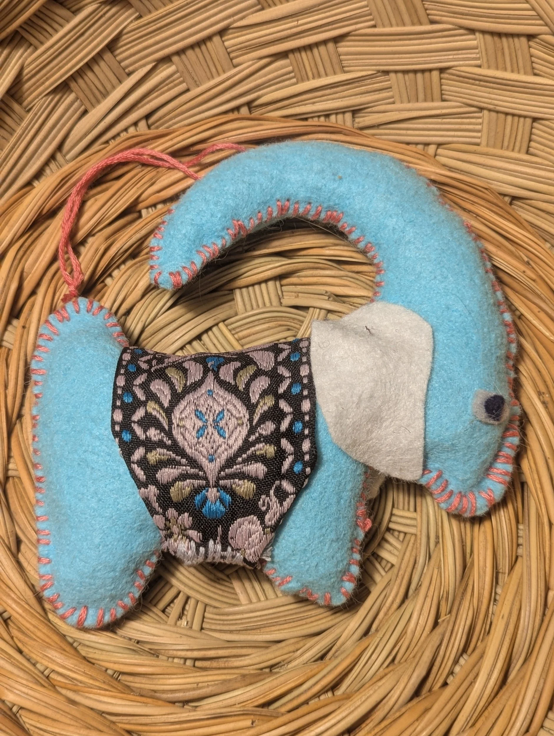 san clemente island goat, felt goat, yule goat, handcrafted goat, handicraft, farmstead crafts,