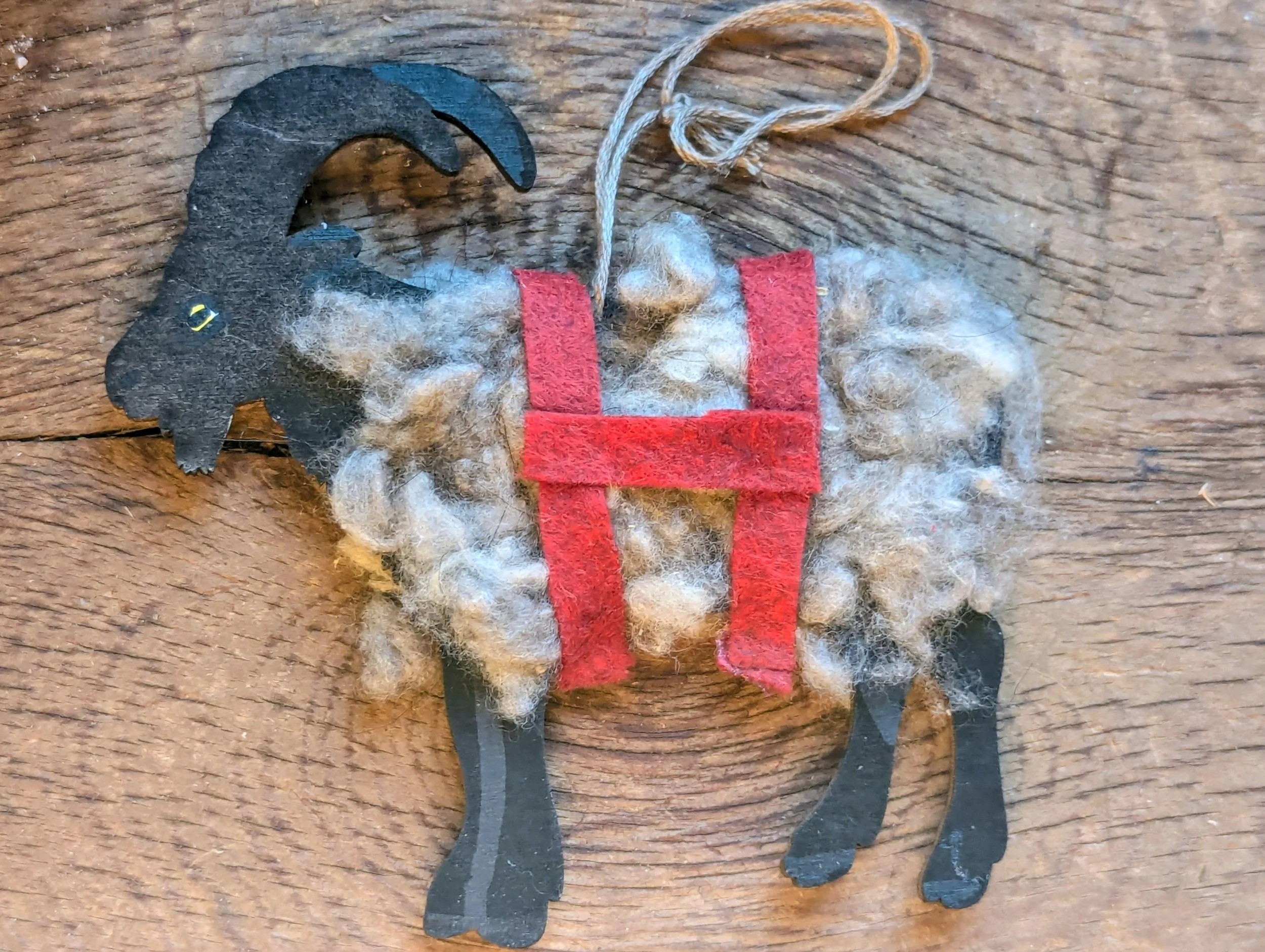 SCI Goat Cashmere Ornament