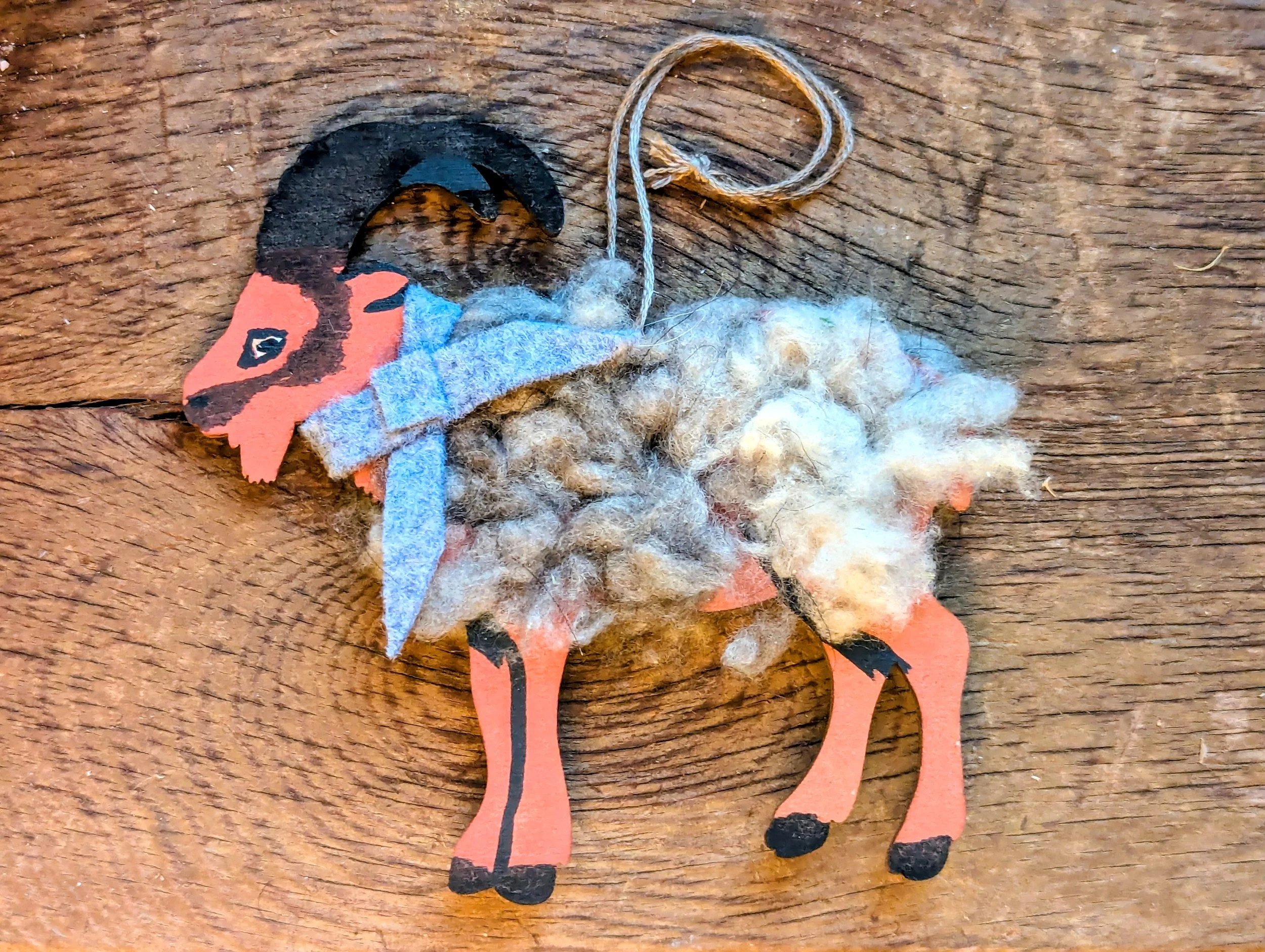 SCI Goat Cashmere Ornament