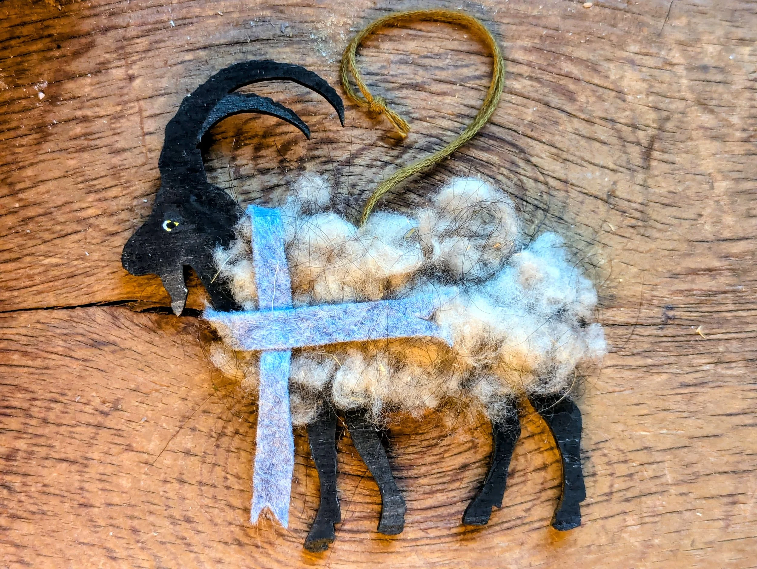 SCI Goat Cashmere Ornament