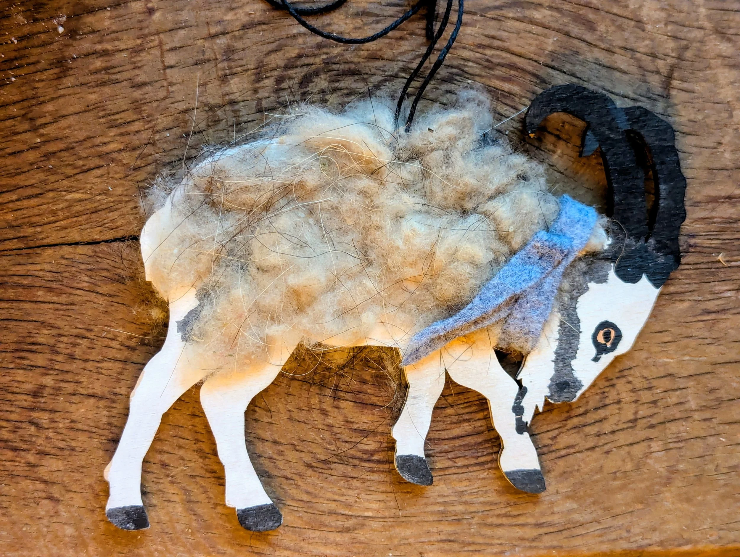 SCI Goat Cashmere Ornament