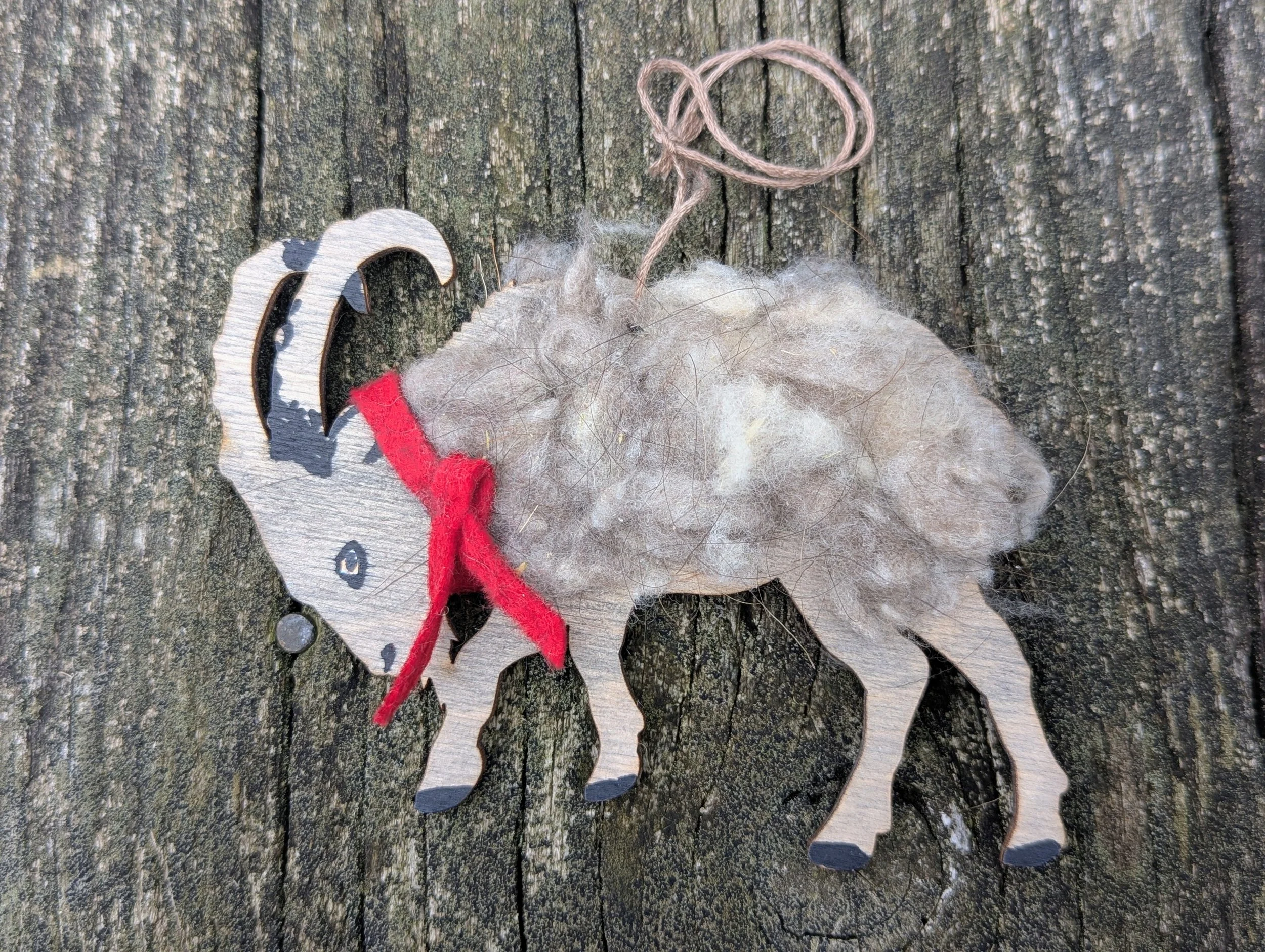 SCI Goat Cashmere Ornament