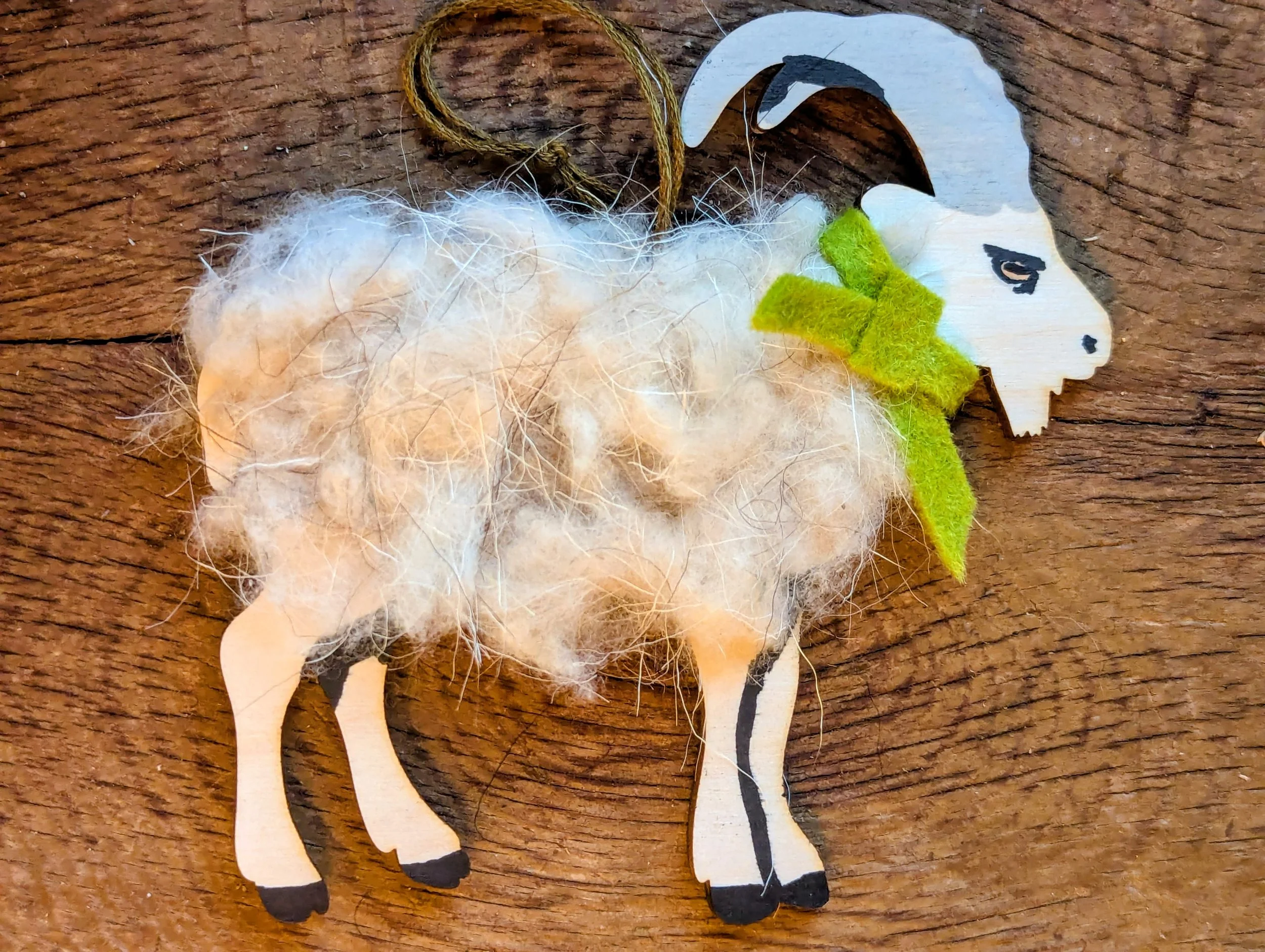 SCI Goat Cashmere Ornament