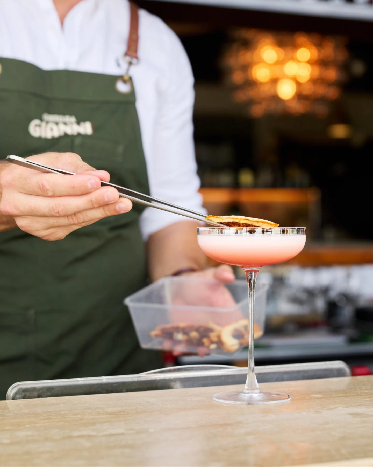 Gusto da Gianni loves a counter-side cocktail. Grab a stool and park up this week 🍸