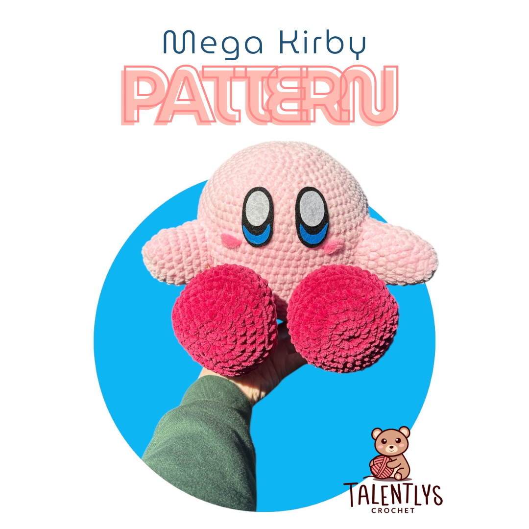 Mega Pink Blob Pattern