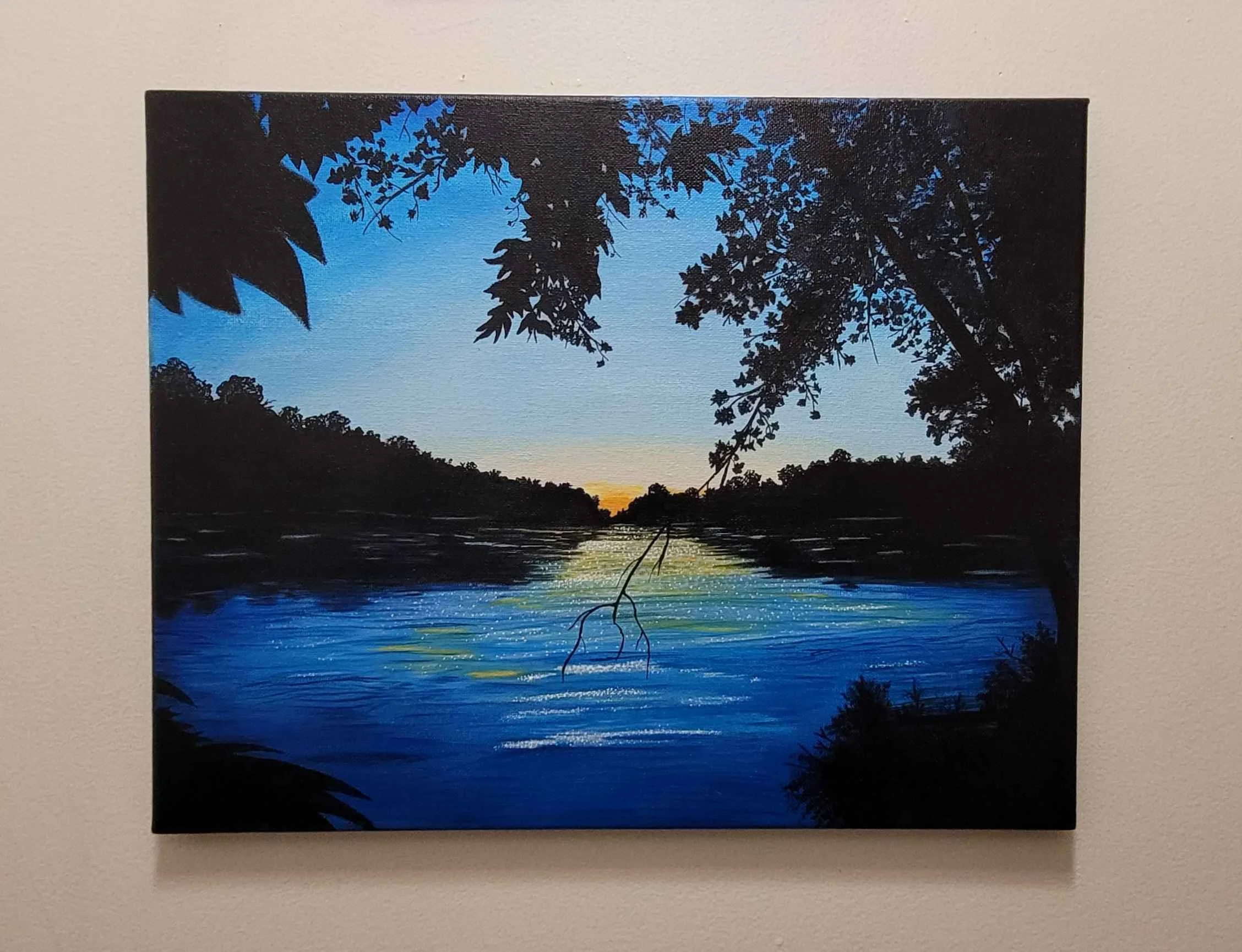 Lake at Dusk - No longer available