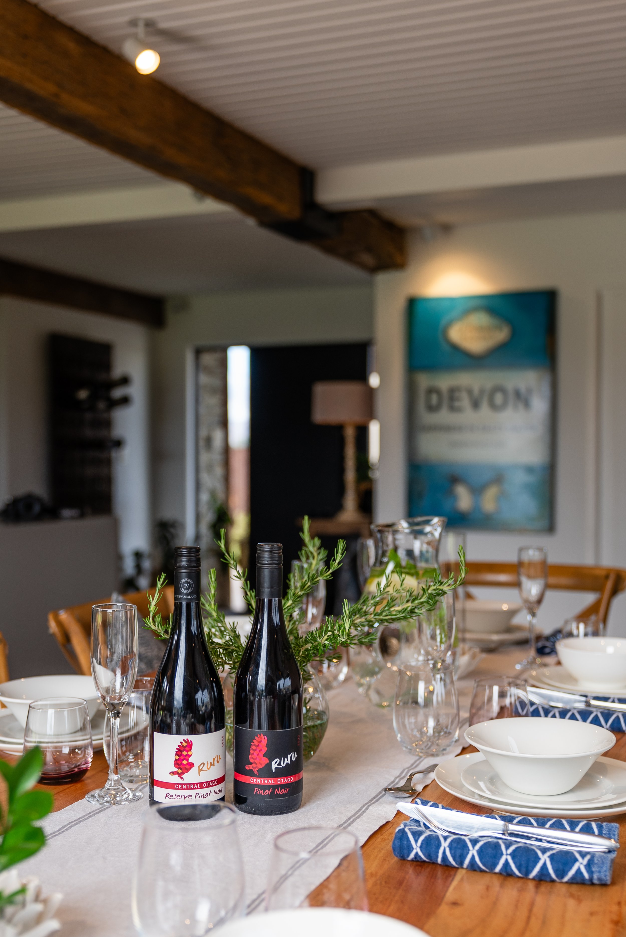 Hosted dinners at Kaihanu Lodge