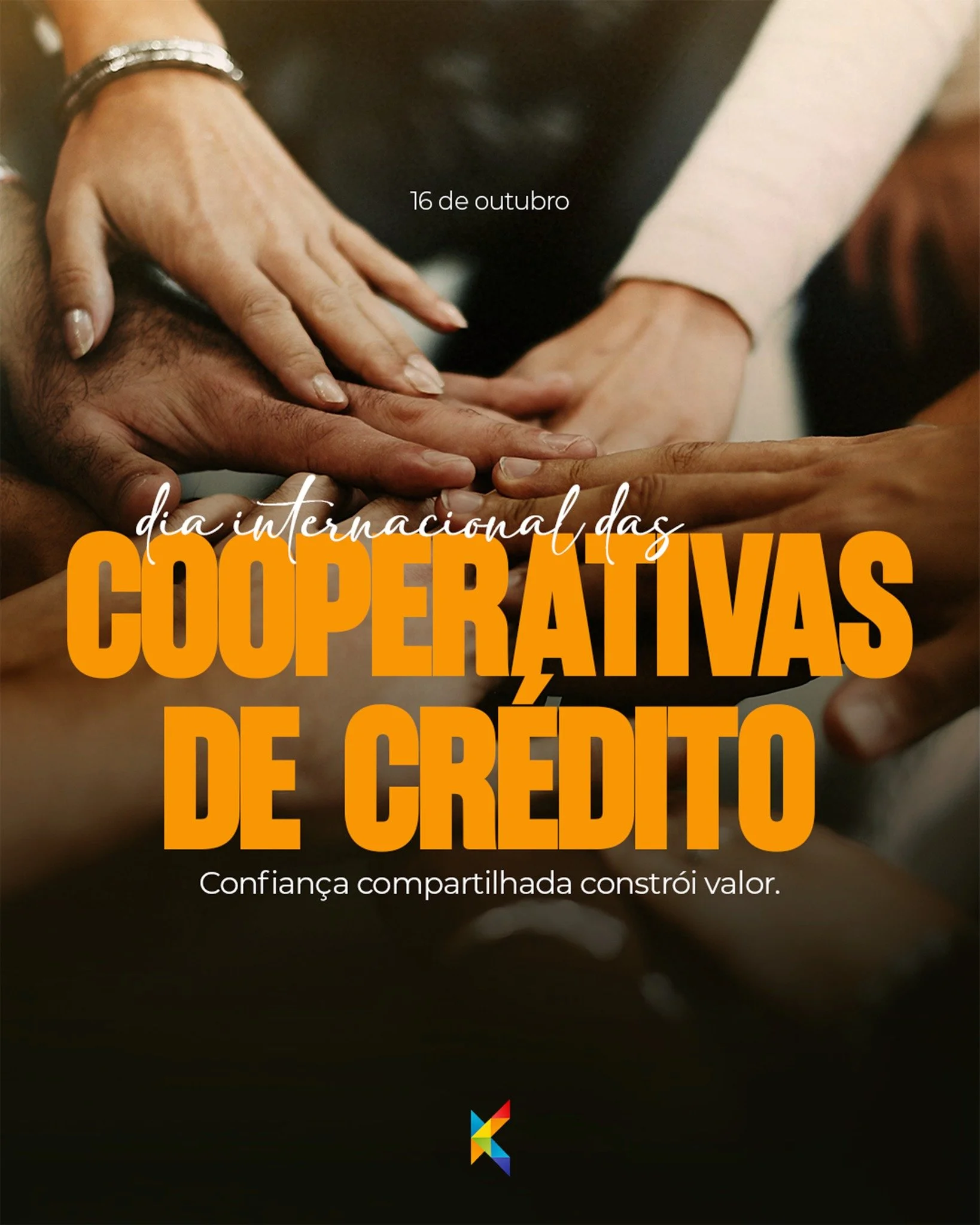 Hoje, celebramos quem acredita que crescimento e colabora&ccedil;&atilde;o caminham juntos. 🥳 

Nosso reconhecimento a todas as Cooperativas de Cr&eacute;dito, que fortalecem comunidades e impulsionam economias locais com &eacute;tica e confian&cced