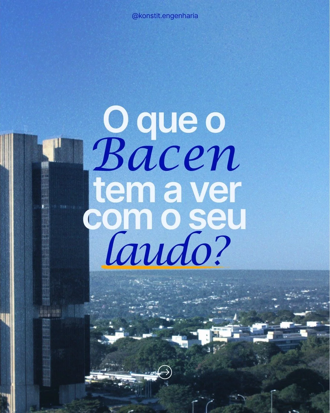 Por tr&aacute;s de cada laudo existe um sistema regulado.

O BACEN define as regras que garantem credibilidade, seguran&ccedil;a e validade t&eacute;cnica &agrave;s avalia&ccedil;&otilde;es usadas como garantia.

#LaudodeAvalia&ccedil;&atilde;o #BACE