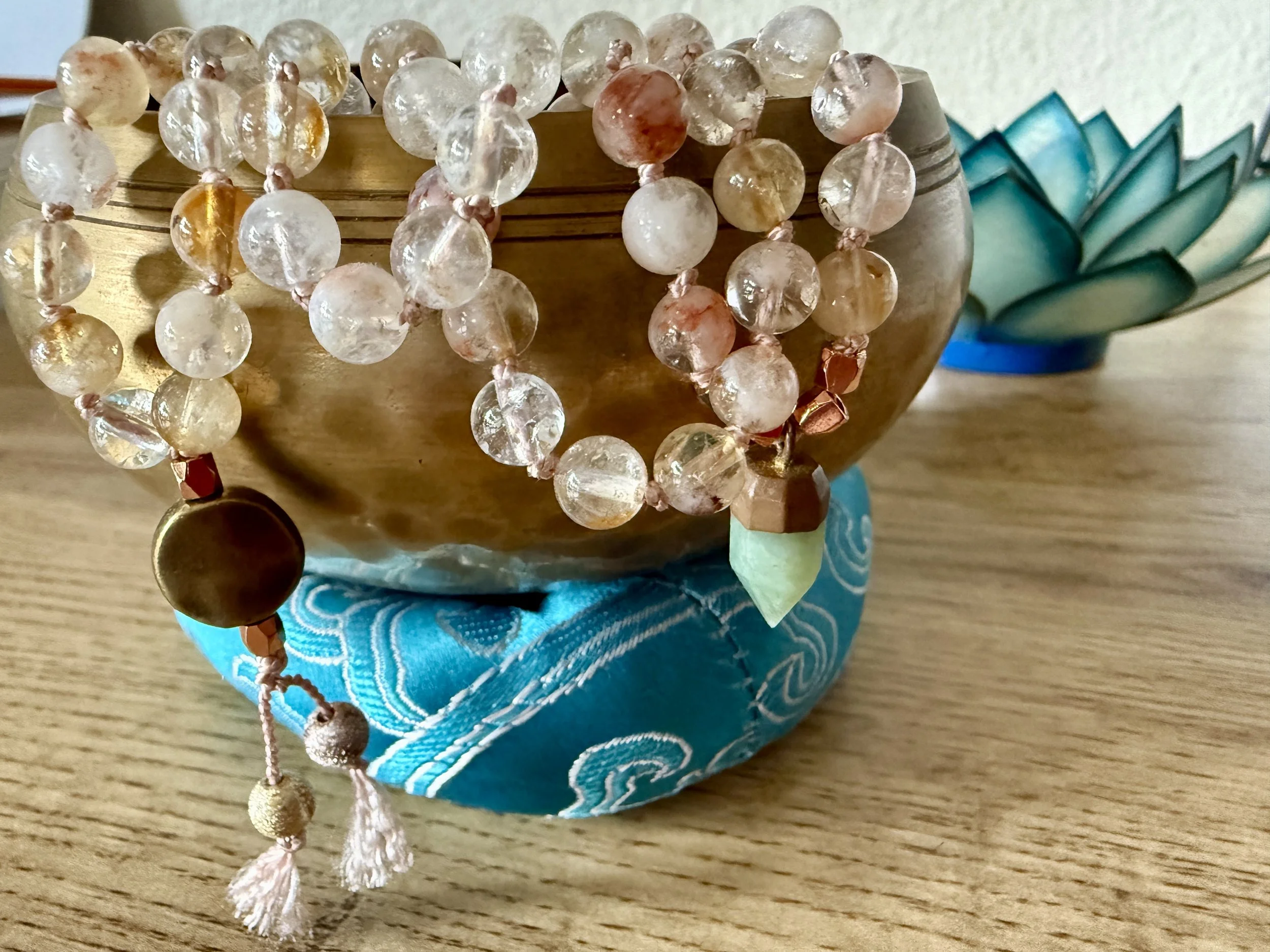 citrine beads green obelisk point pendant 3.jpg