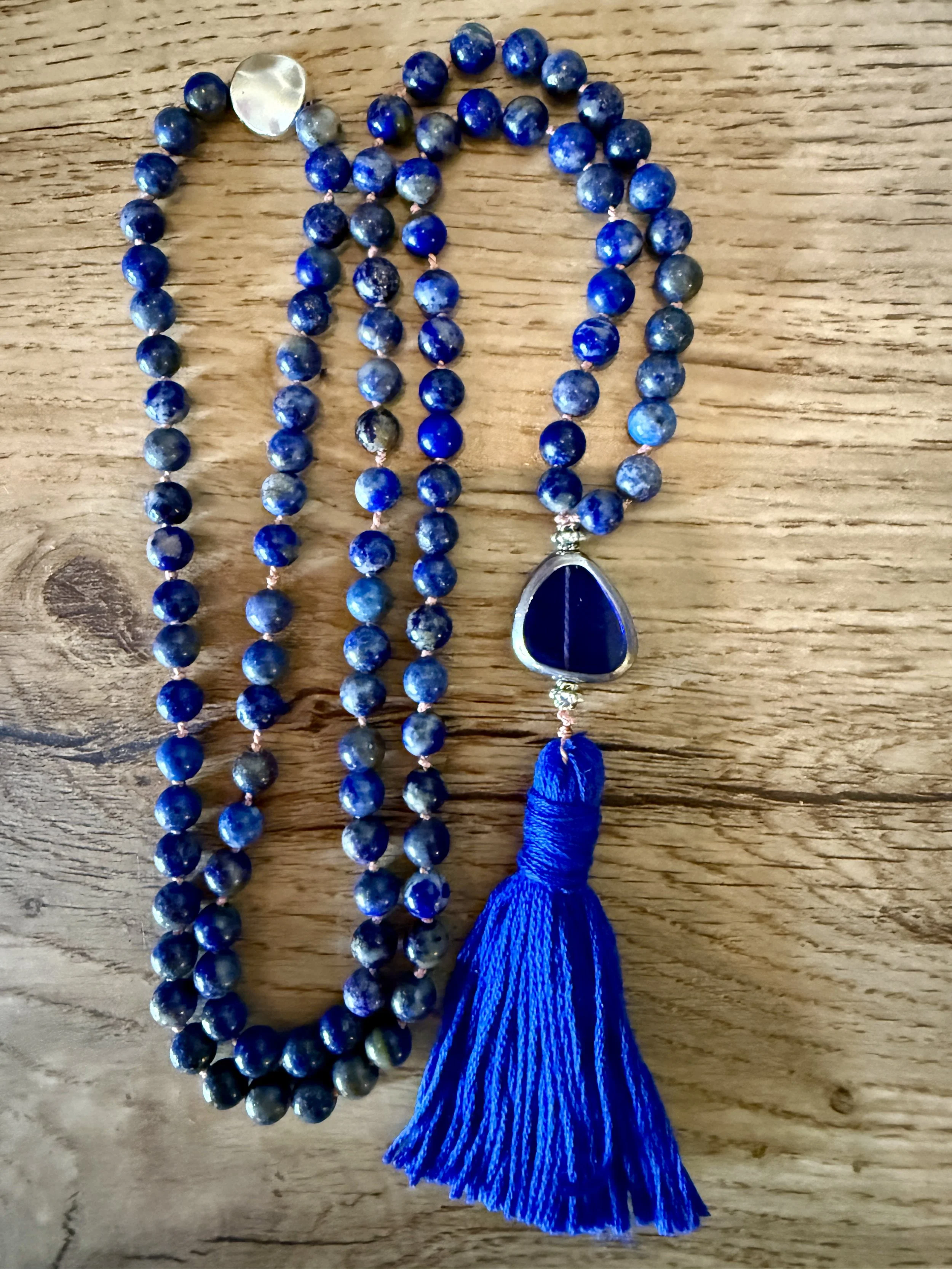 lapis lazuli beads and blue pendant 3.jpg