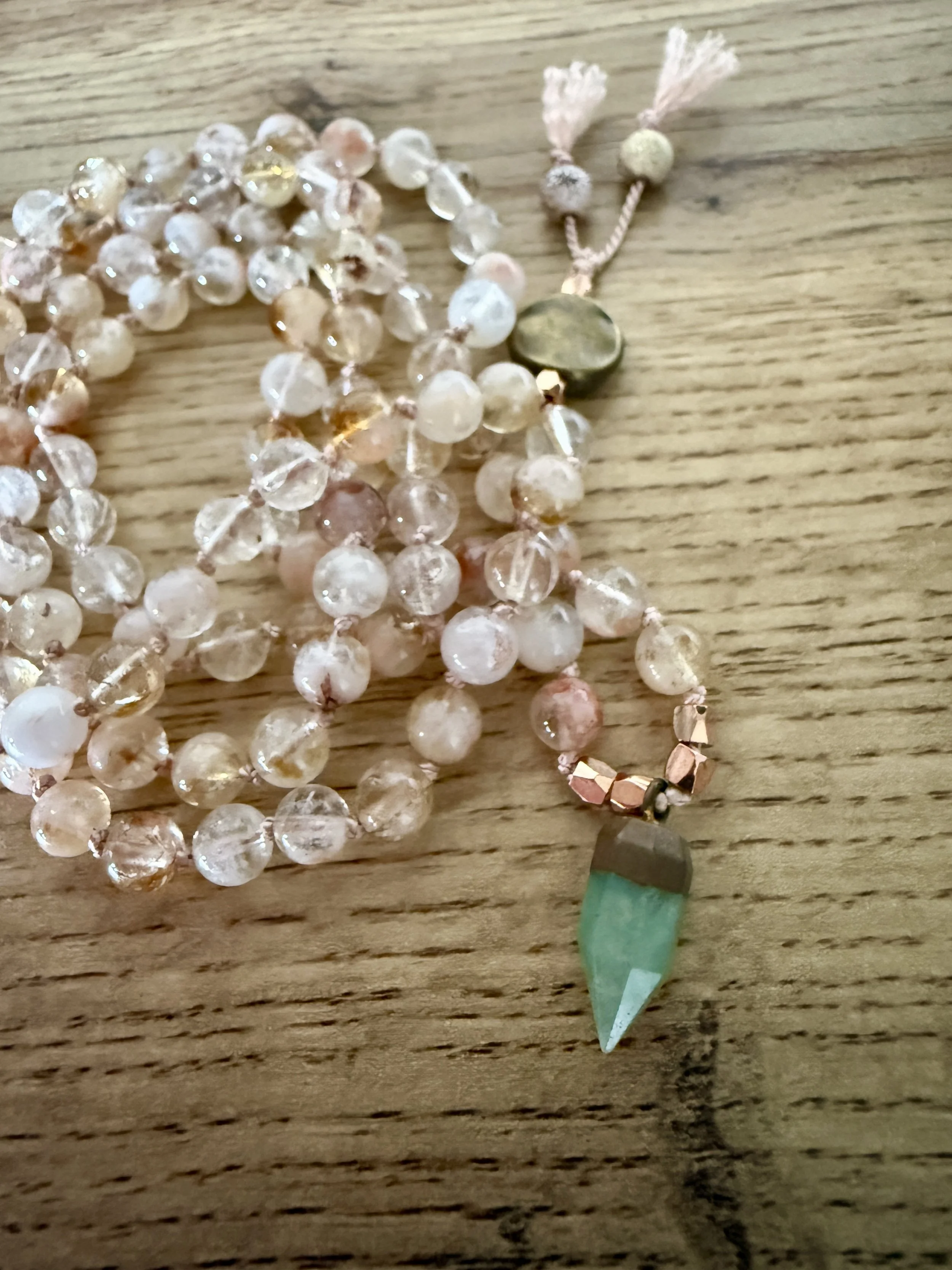 citrine beads green obelisk point pendant.jpg