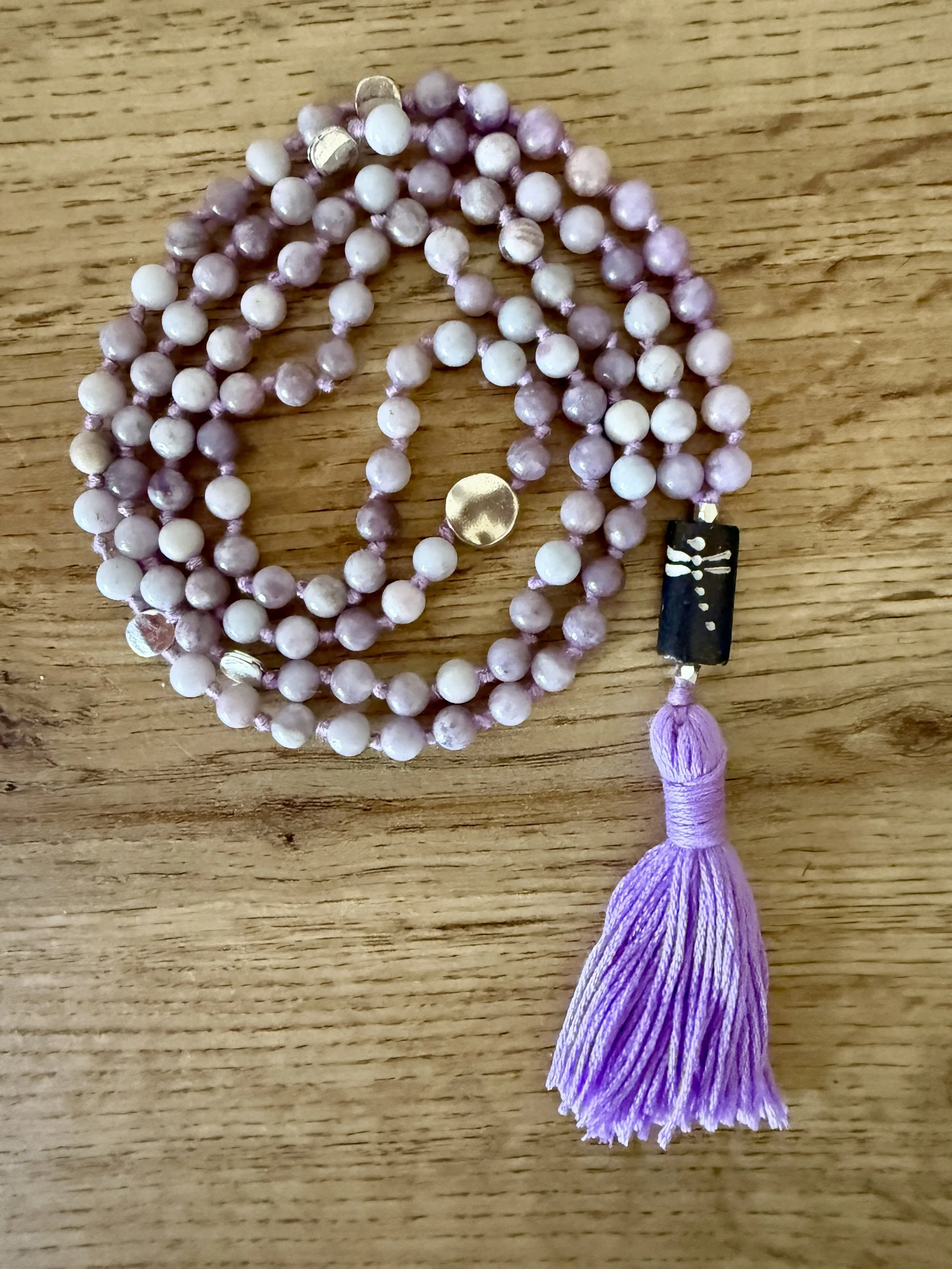 Pink Tourmaline Beads dragonfly guru bead 1.jpg