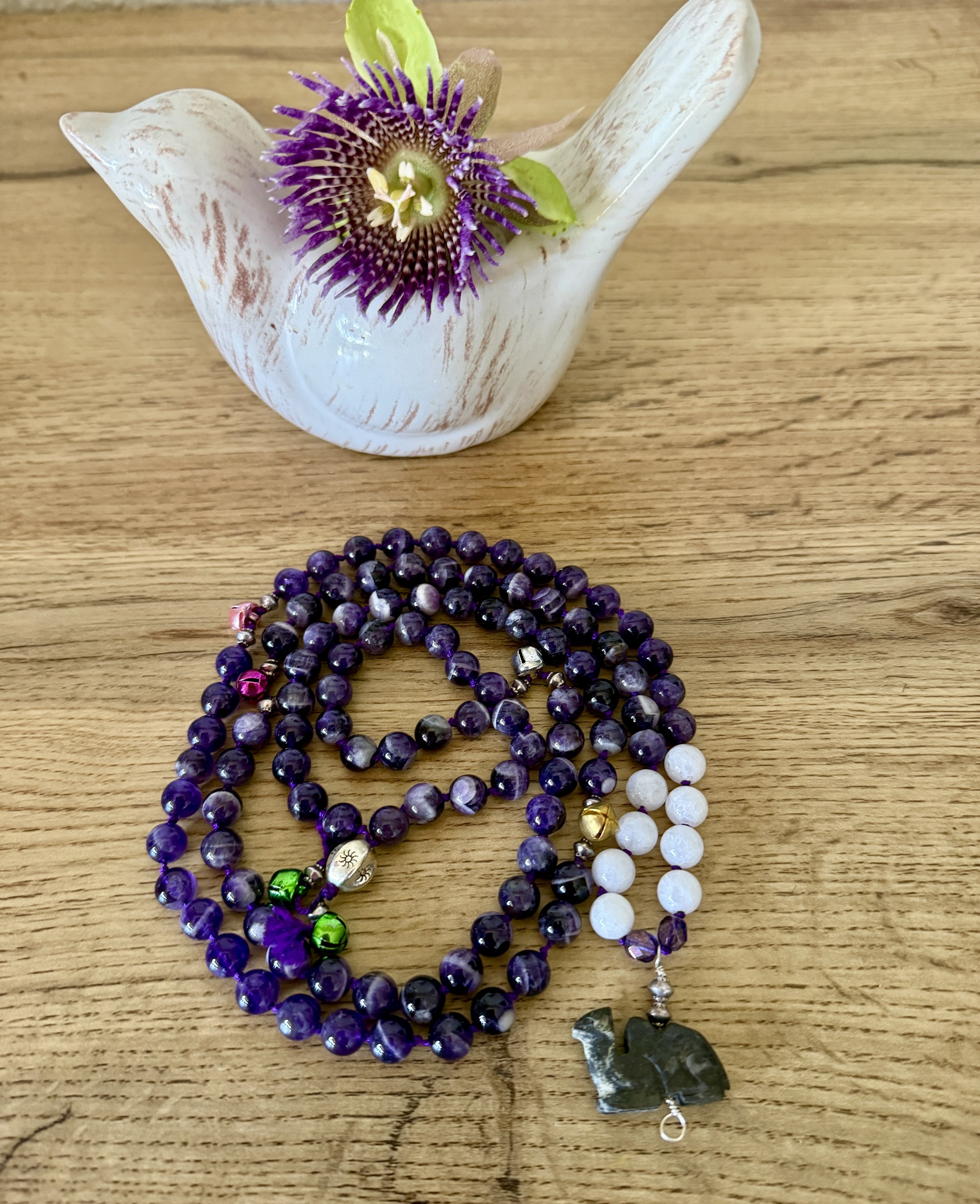 purple beads jingle bells camel pendant 4.jpg
