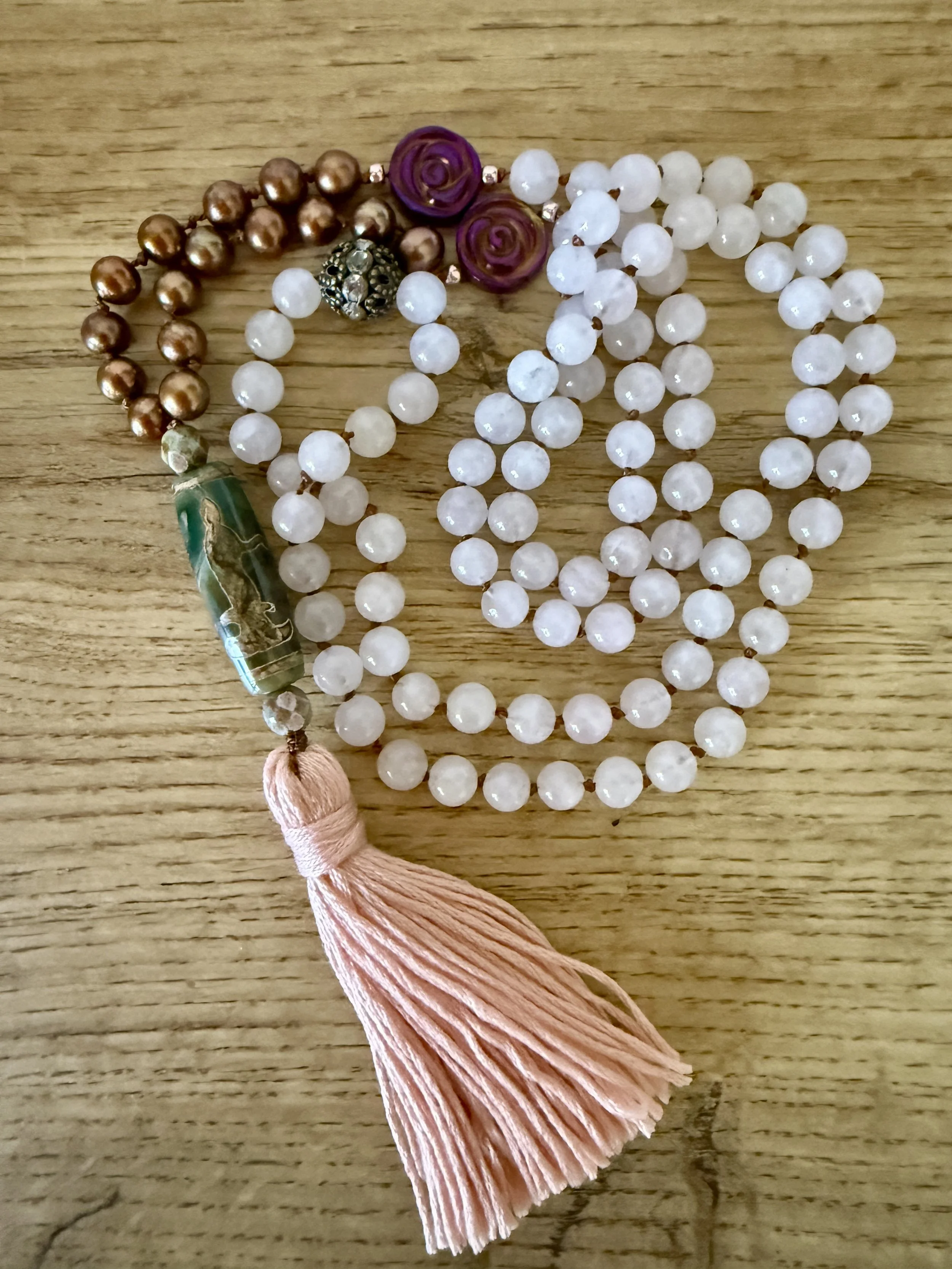 rose quartz with quan yin guru bead 1.jpg