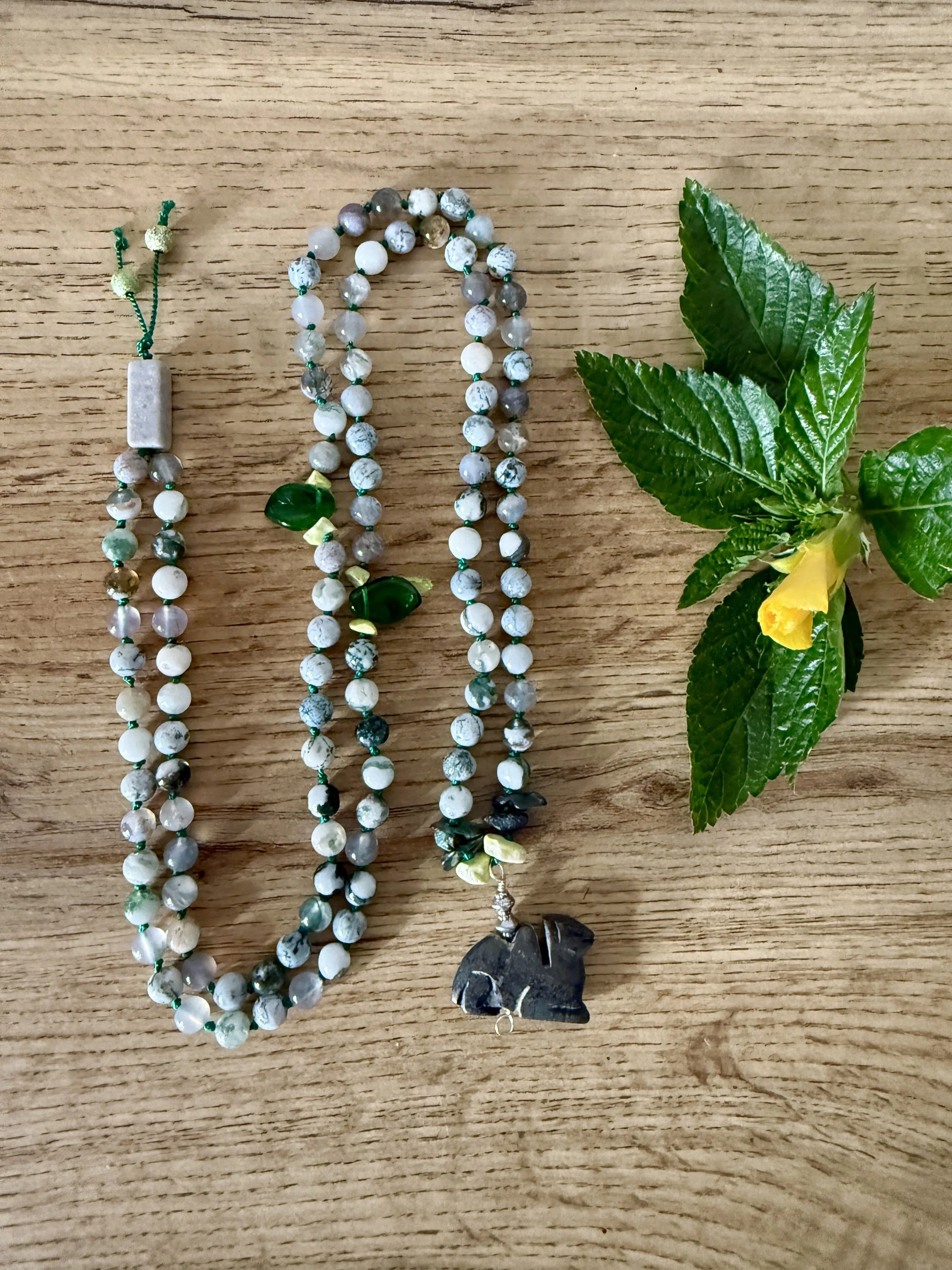 tree agate beads turquoise chips camel pendant 5.jpg