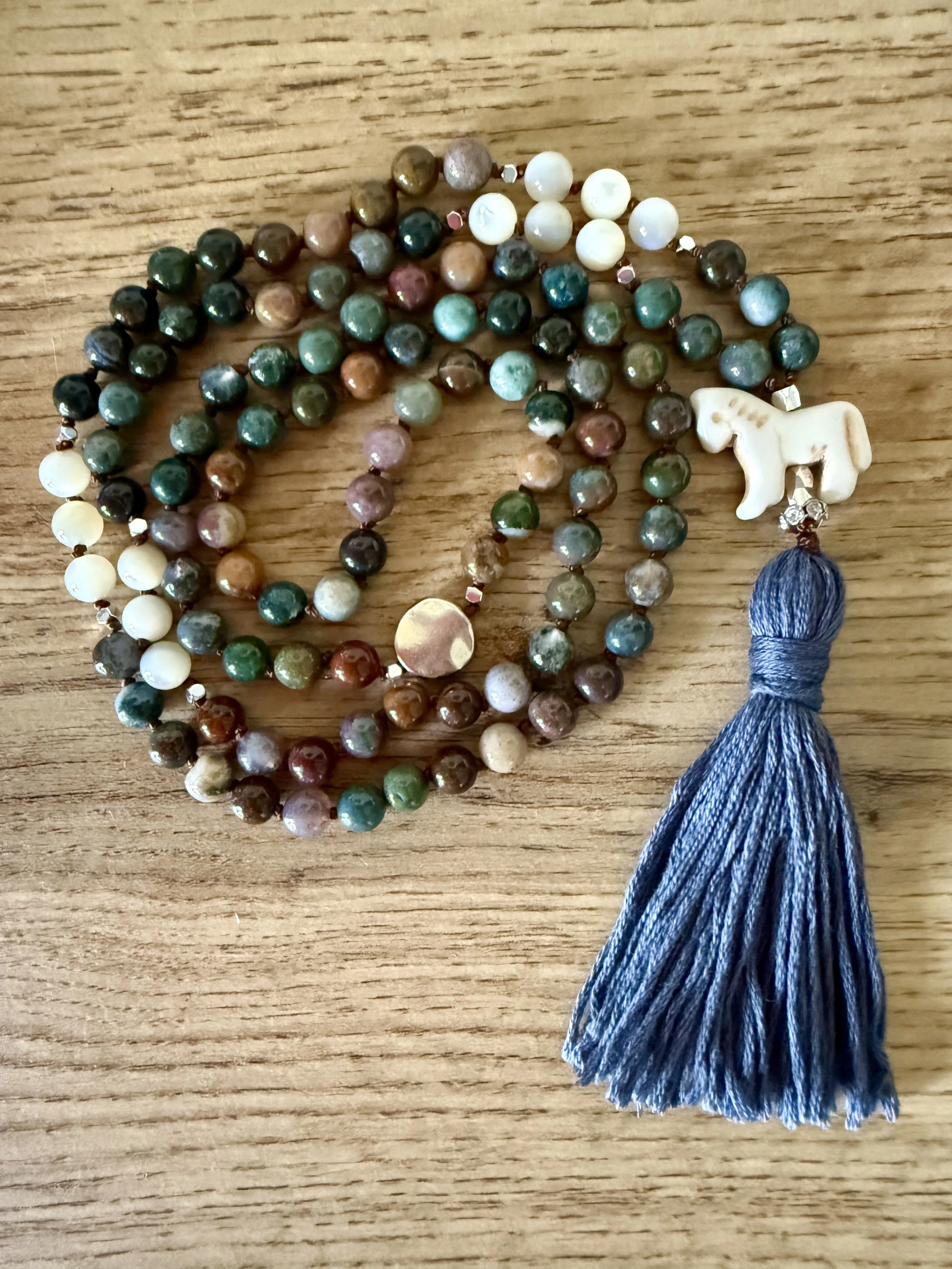 agate beads pearl beads horse 6.jpg