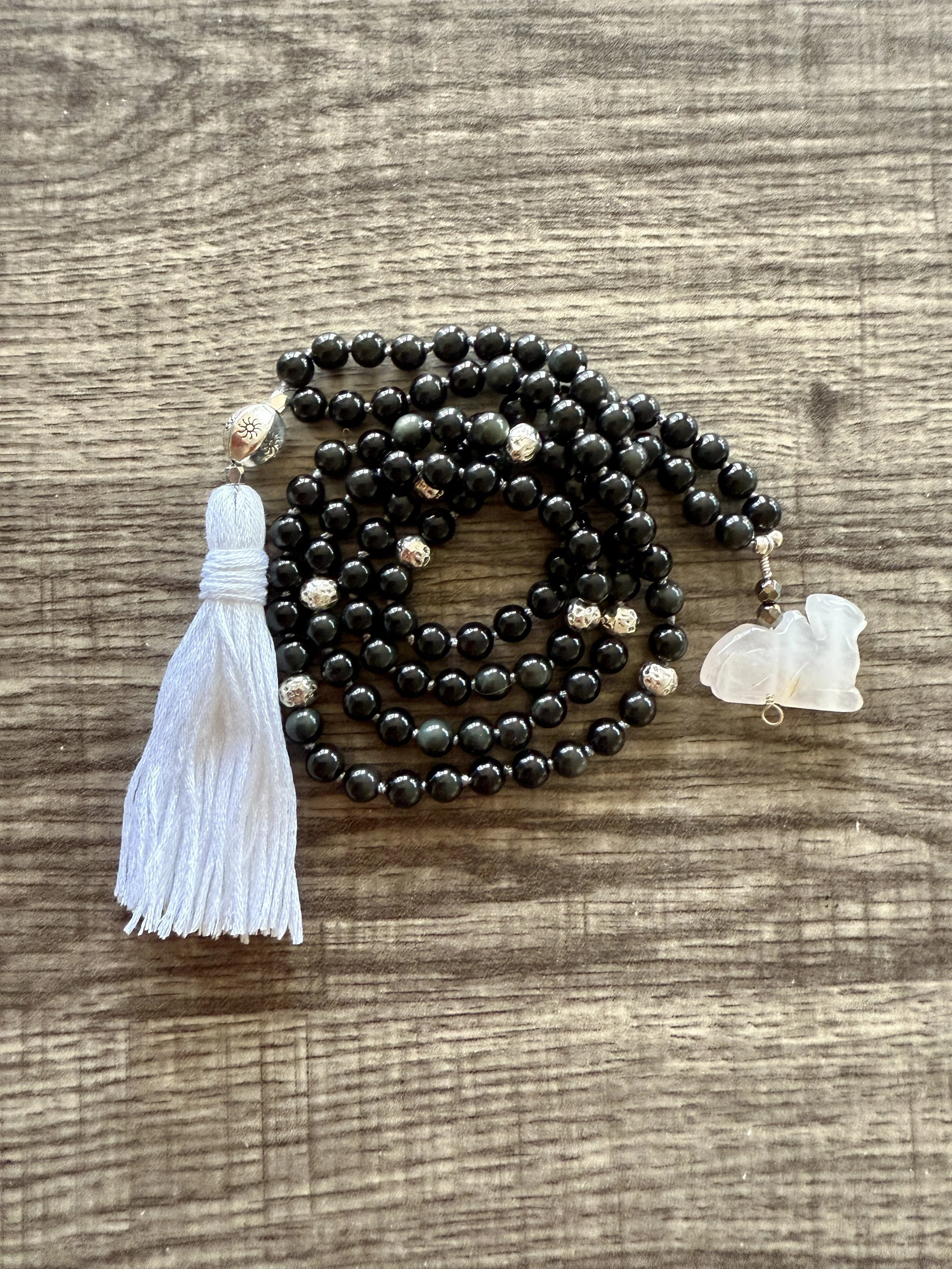 Obsidian with Rose Quartz camel 7.jpg