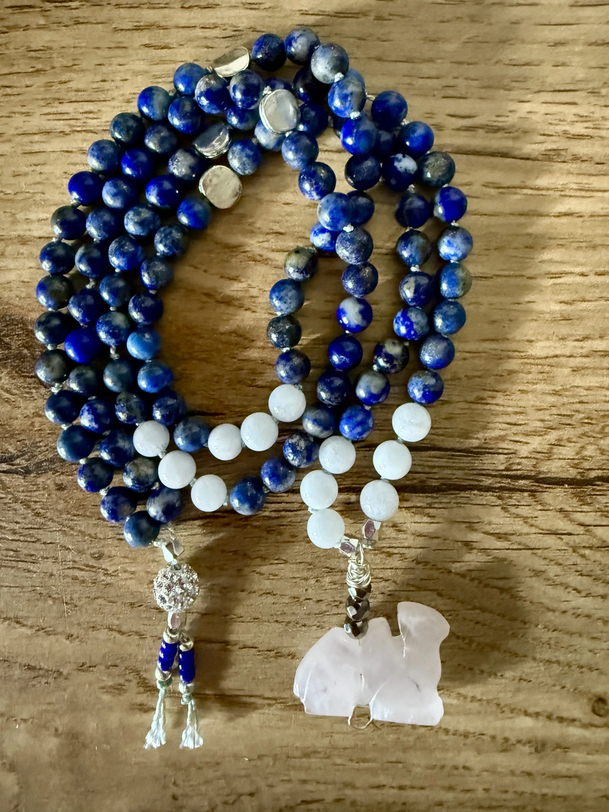 Lapis Lazuli White Jade with Rose Quartz camel 4.jpg