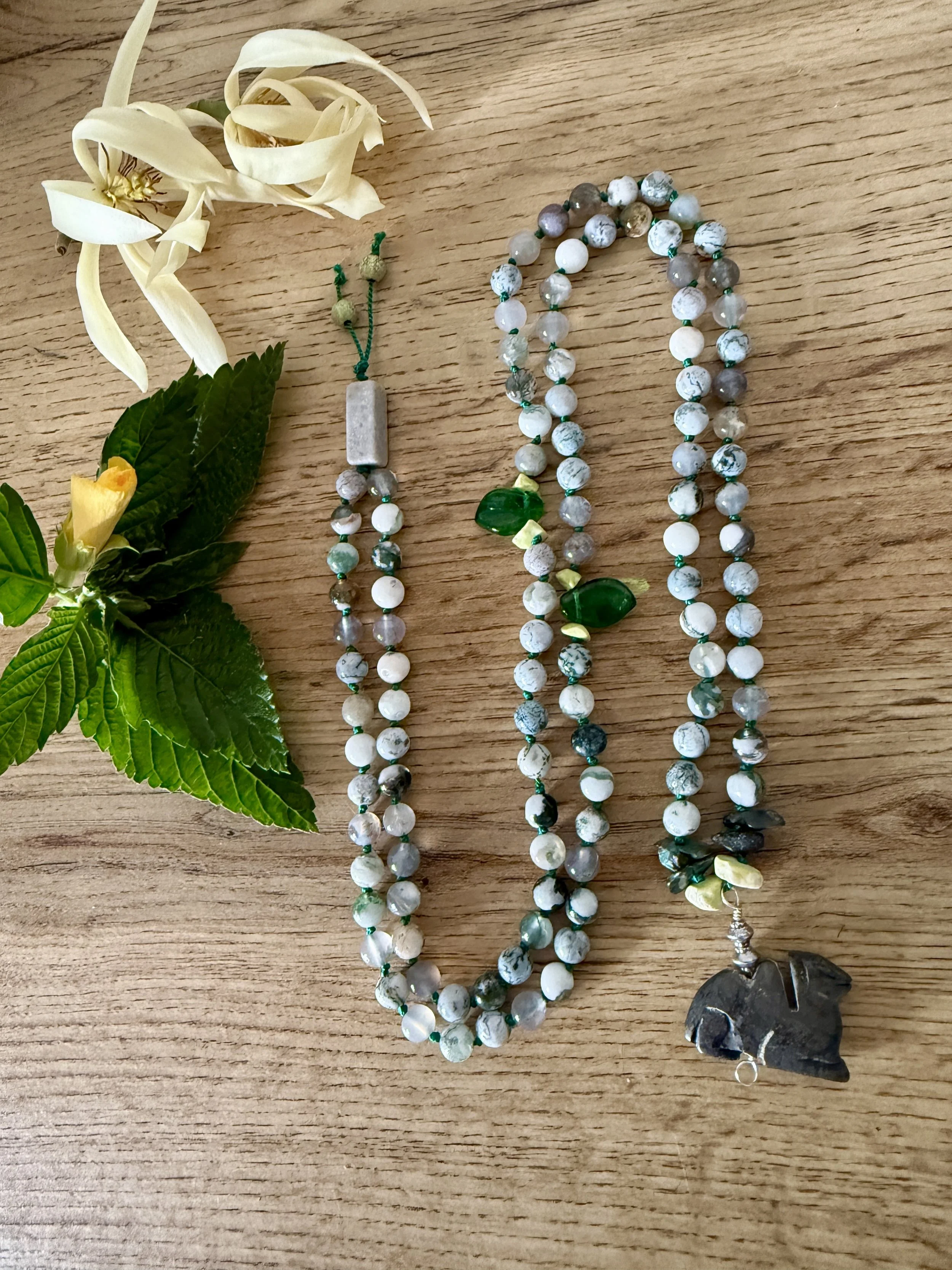 tree agate beads turquoise chips camel pendant 6.jpg