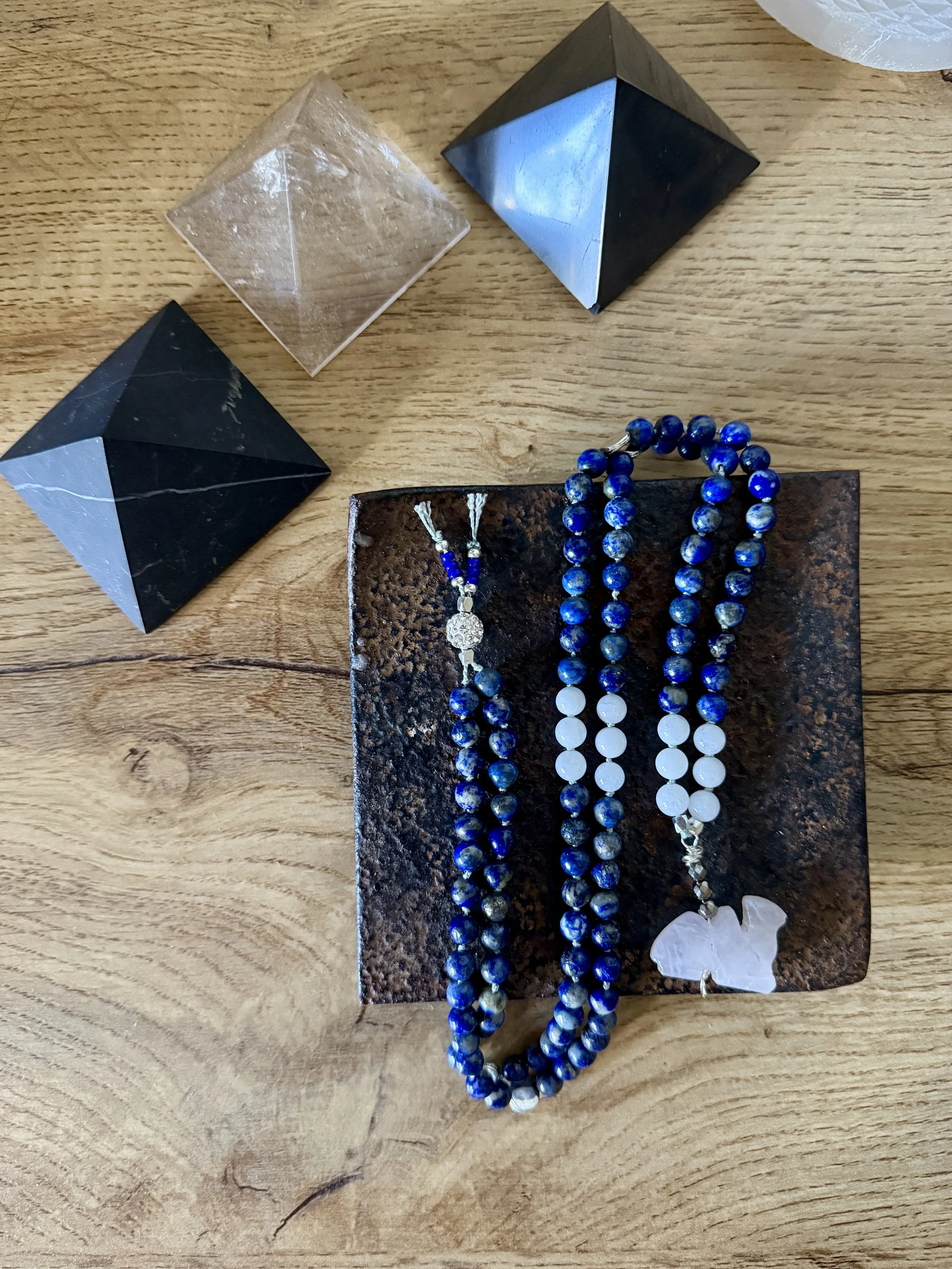 Lapis Lazuli White Jade with Rose Quartz camel 1.jpg