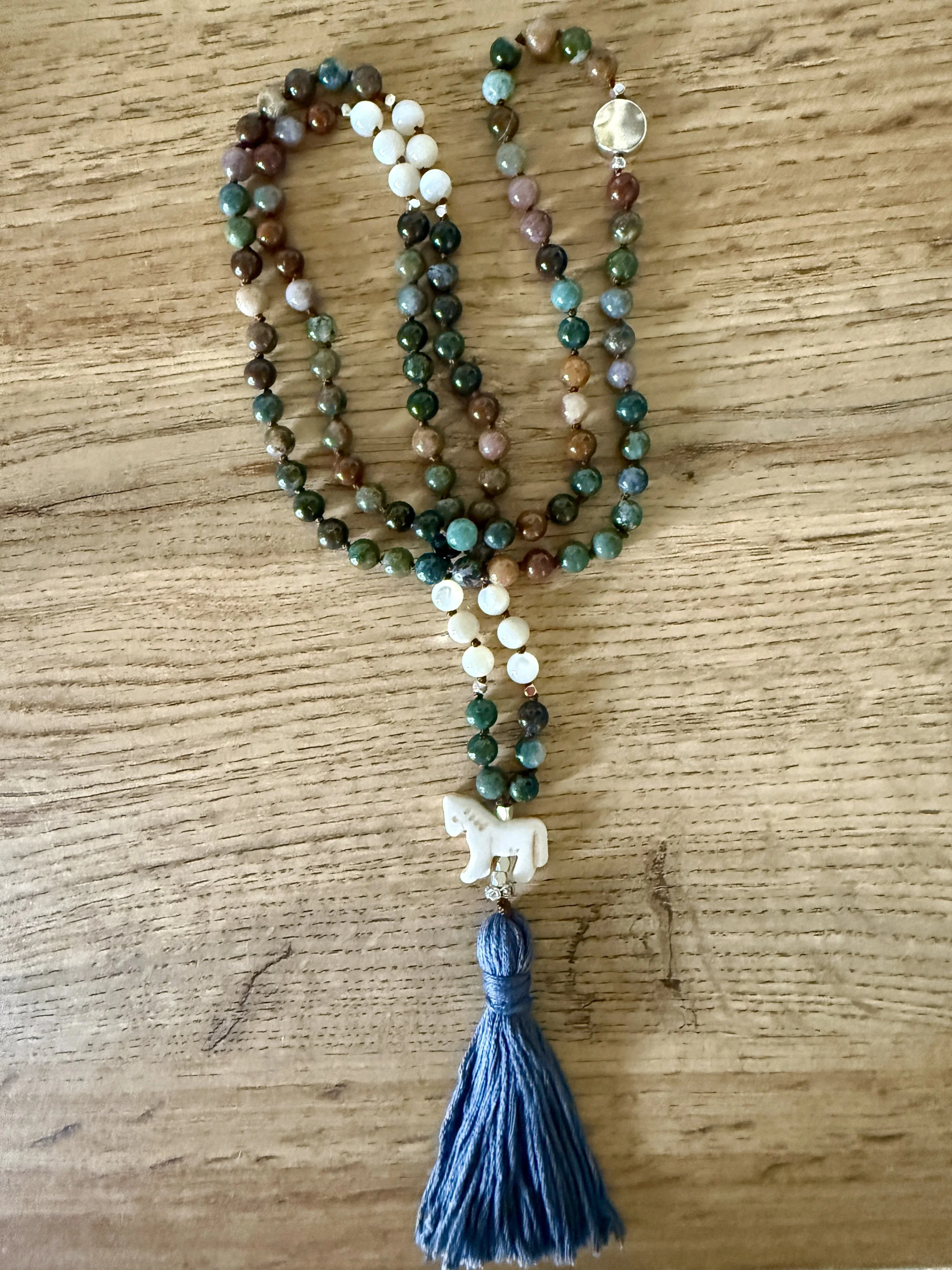 agate beads pearl beads horse 2.jpg