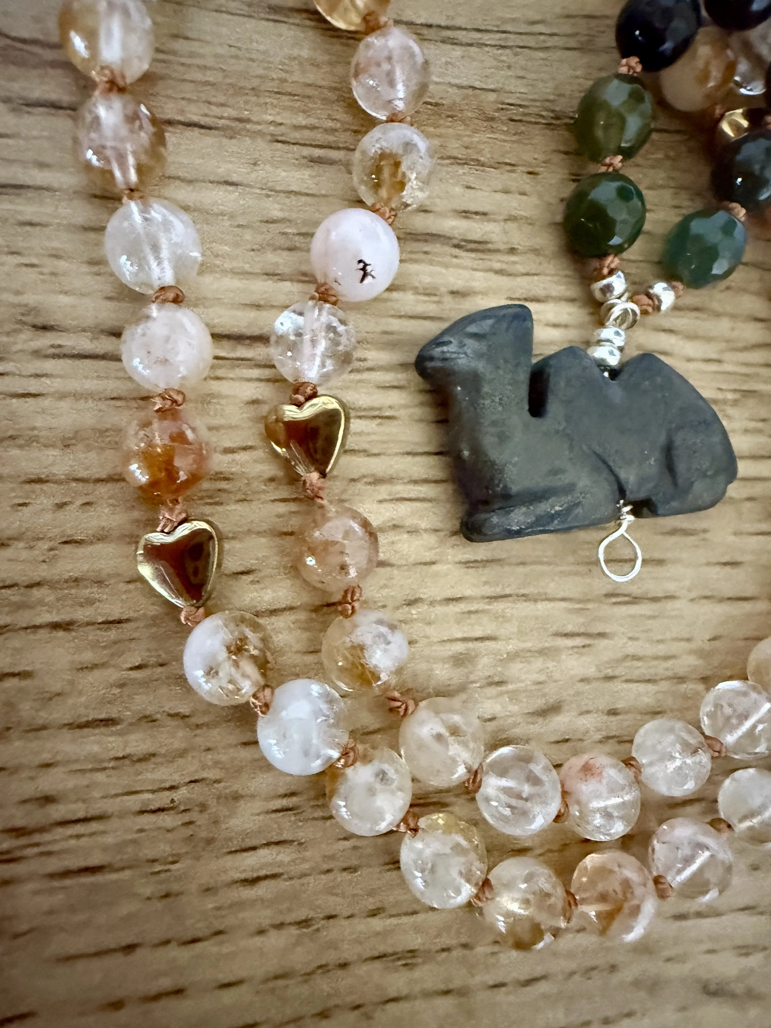 moss agate citrine camel pendant. 1.jpg