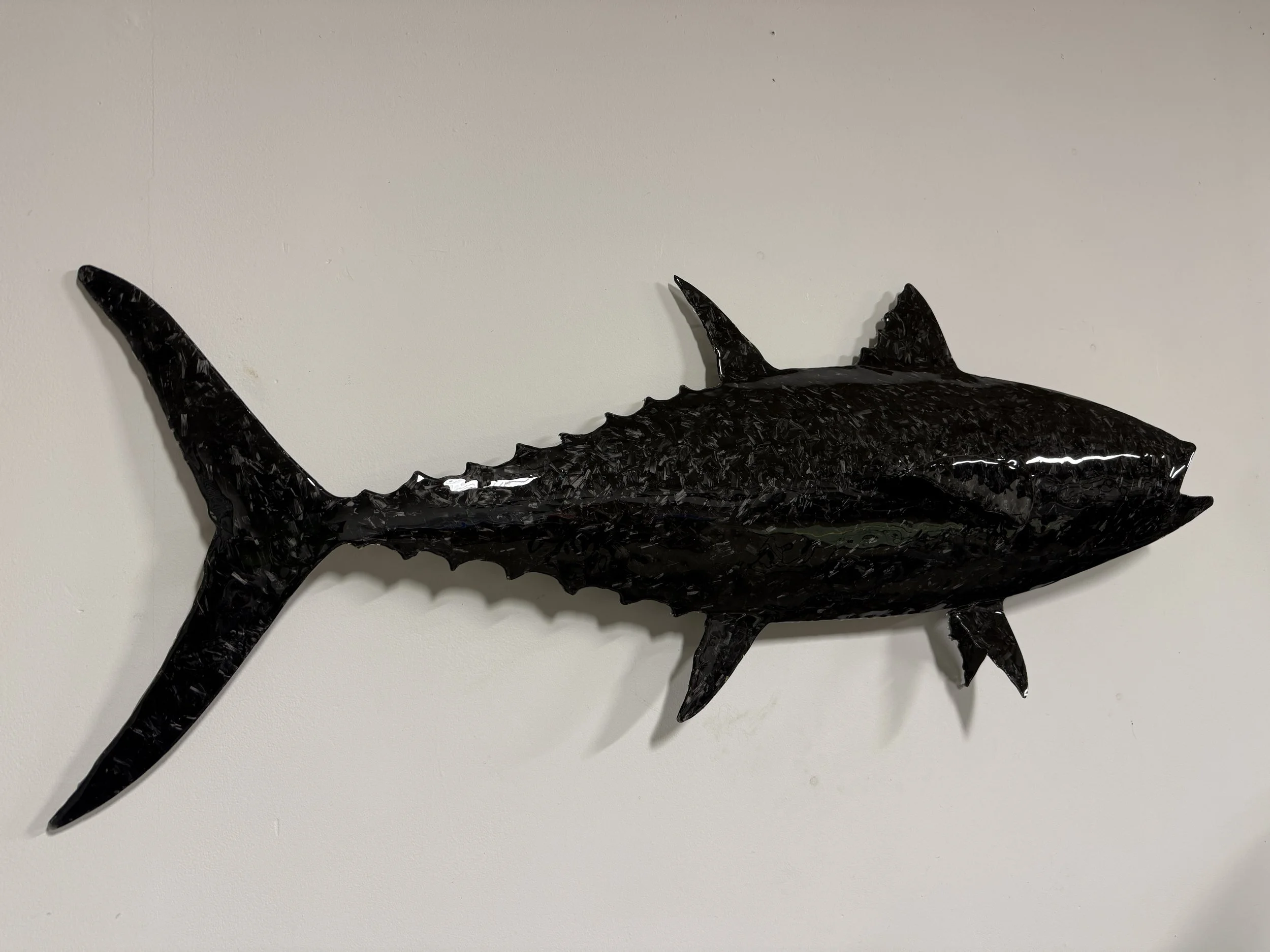 48in Carbon Dart - Tuna sculpture 