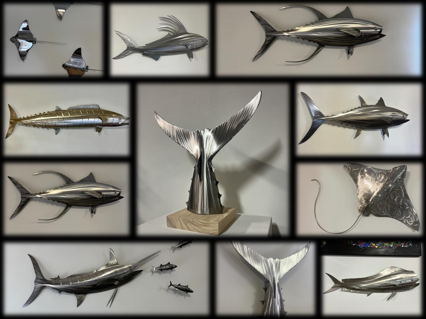 What salty favorites should I add to the stainless steel pelagic collection this year? 

gallartworks.com 

#sculptureartist #marineart #saltwaterfish