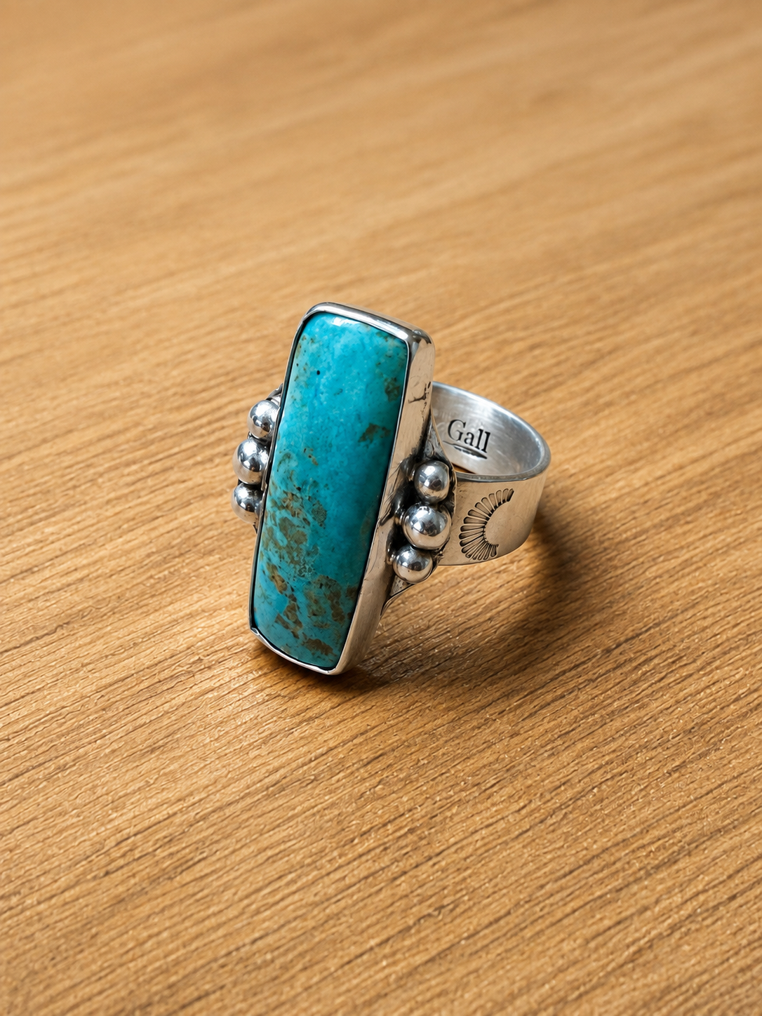 Kingman Turquoise Ring No. 006 / 925 Sterling - Sold