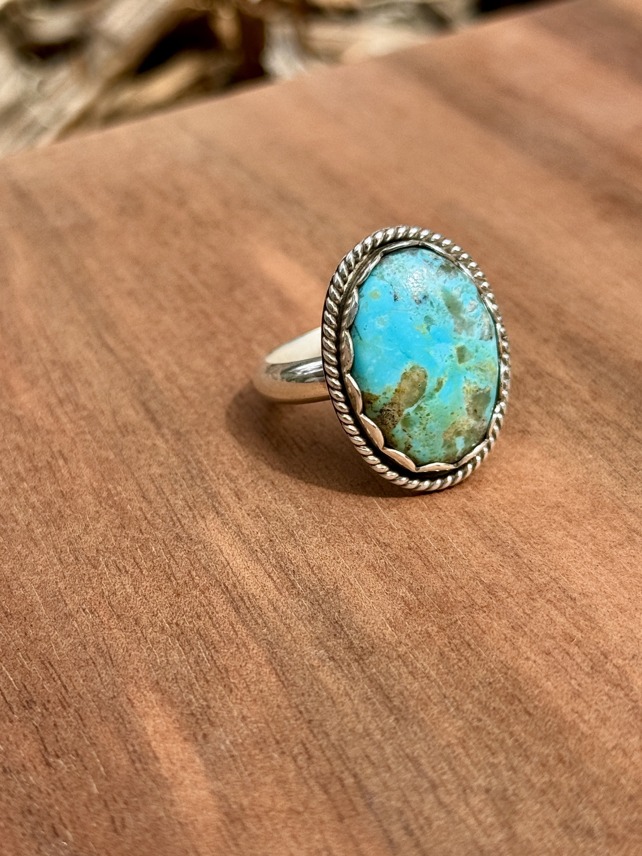 Kingman Turquoise Ring No. 006 / 925 Sterling - Sold