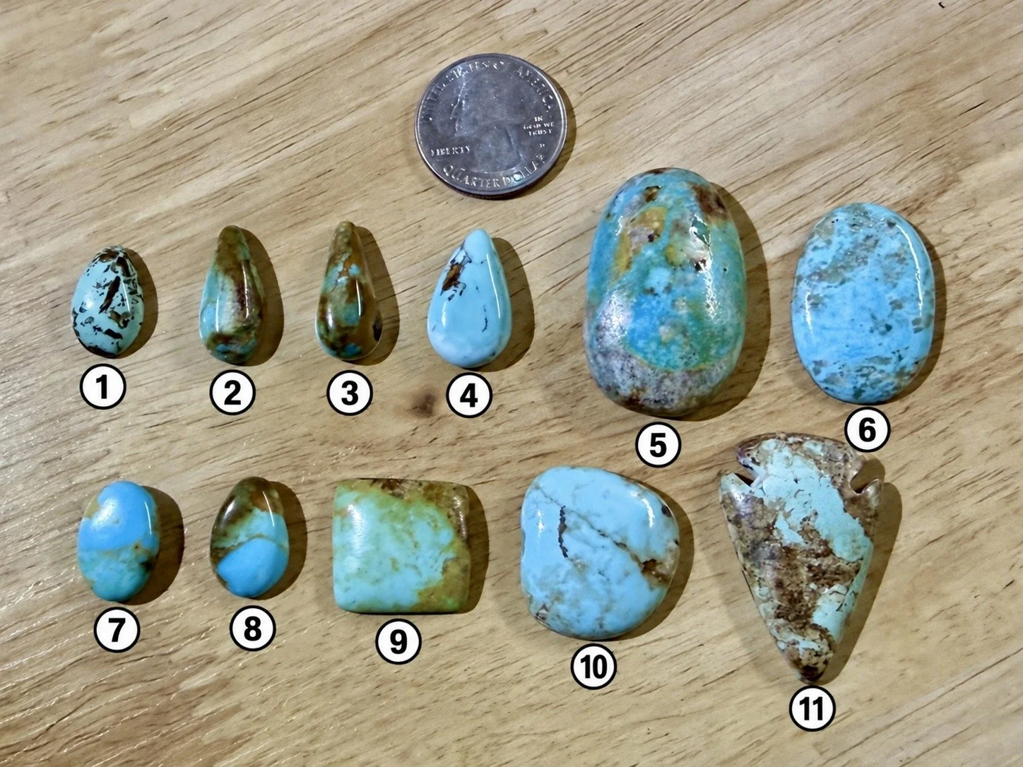 Stone selection