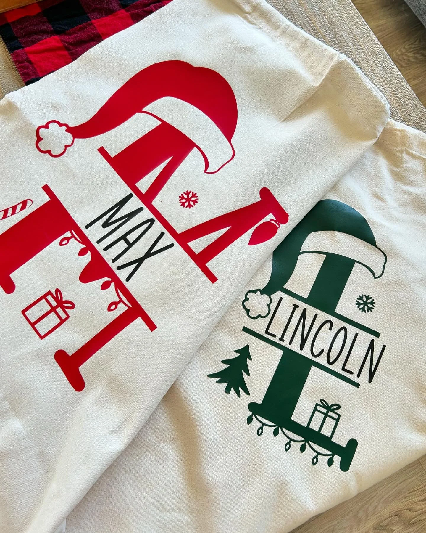 Some lucky boys are going to have these Santa sacks to wake up to on Christmas morning! 

Snap these up at our sale price of $30 for the next week only! 

Order on our website: www.paperscissorsrox.org