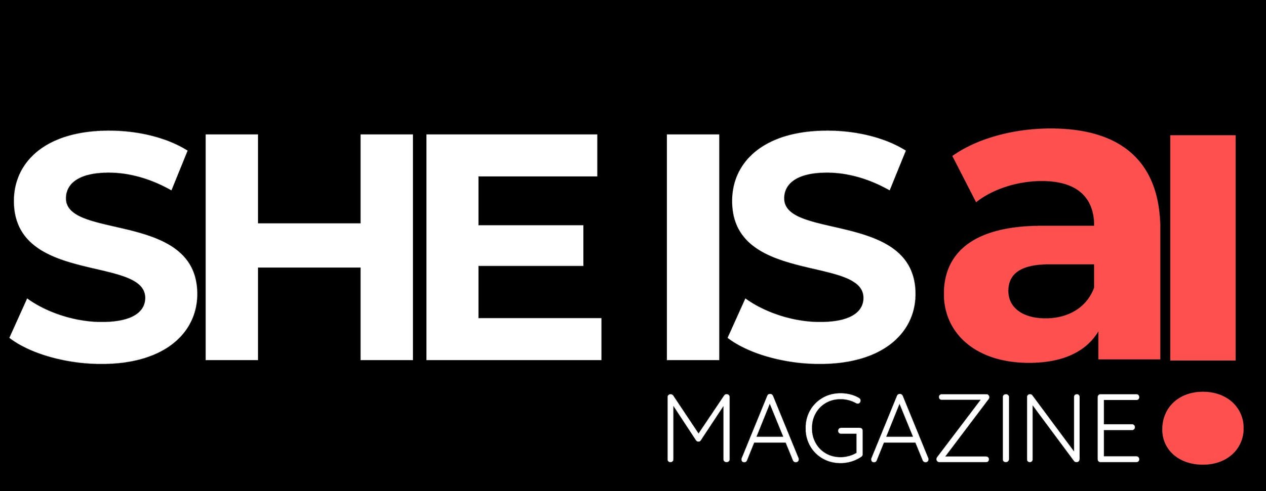 She-is-AI-Magazine-Logo-White-and-Watermelon-on-black-k (1).jpg