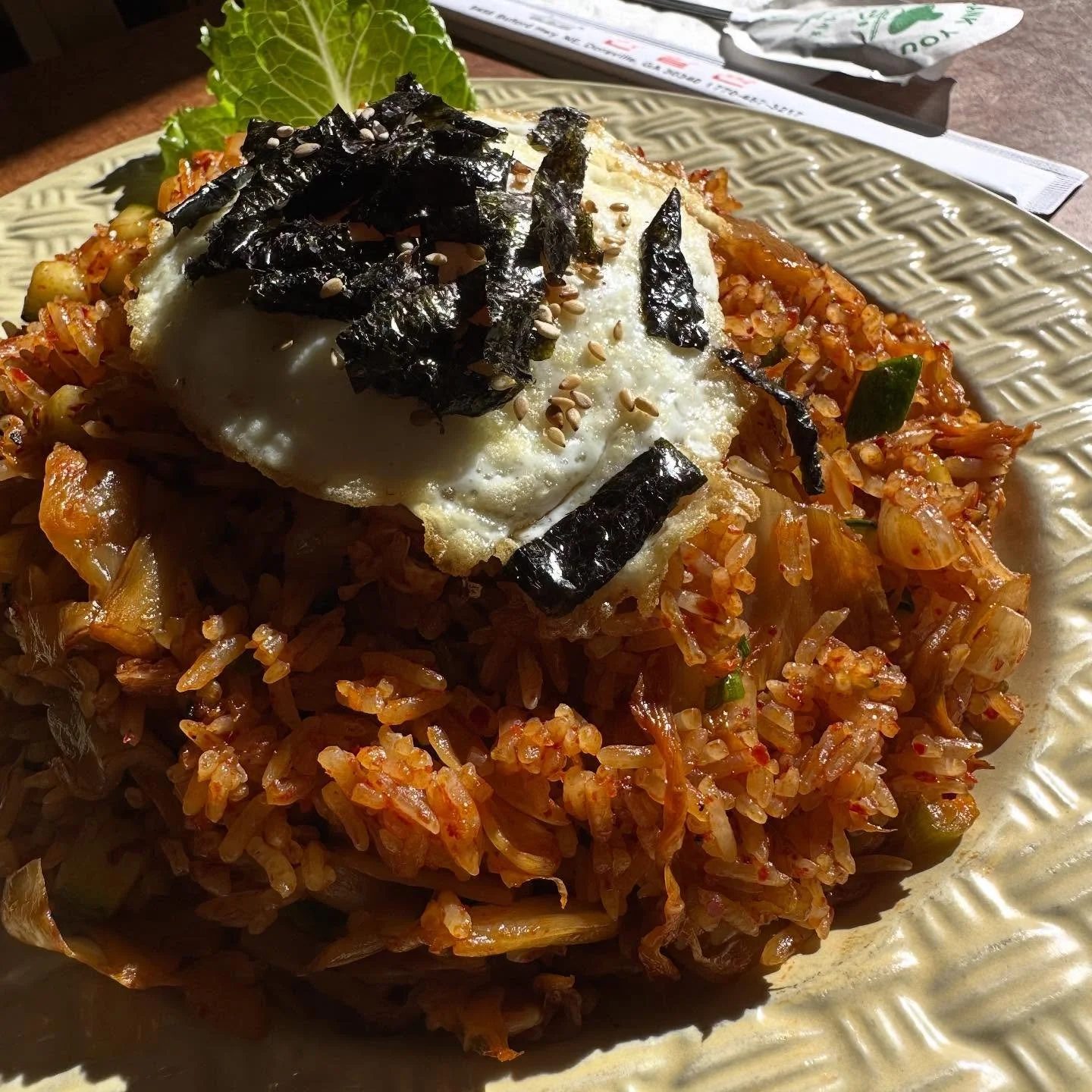 Kimchi Fried Rice 🍚 

#bufordhwy #koreanbbq #doravillega #tofusoup #koreanfoods