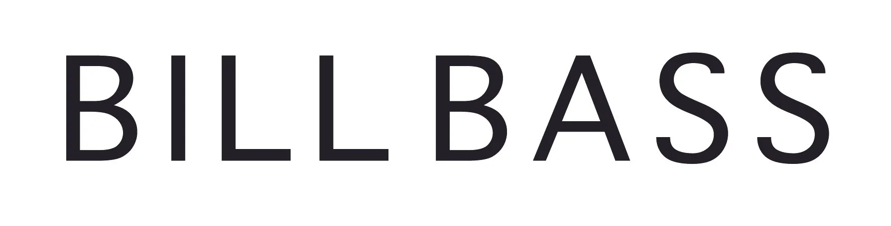 The word 'BILLBASS' written in bold black letters on a white background.