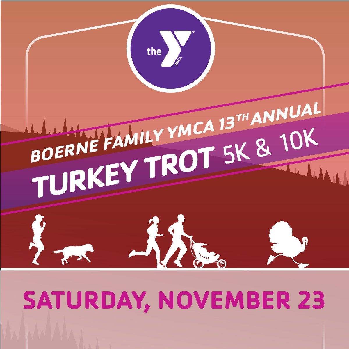 13th Annual 5K/10K Turkey Trot!