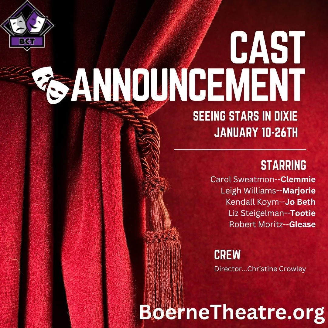 Seeing Stars in Dixie Performance at Boerne Community Theatre