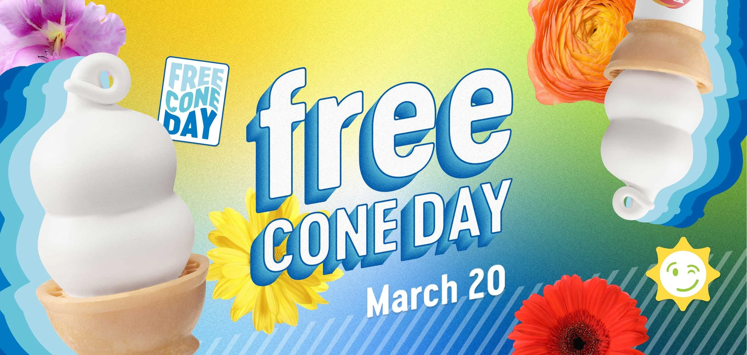 Free Cone Day at Dairy Queen