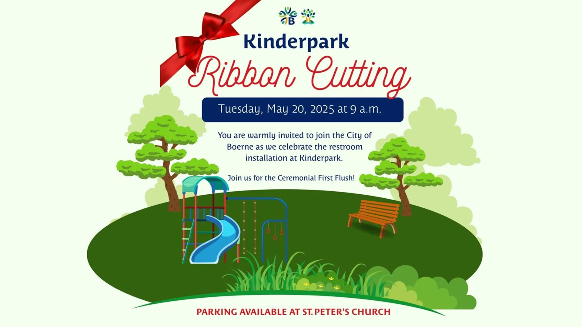 Kinderpark Ribbon Cutting Event at Kinderpark