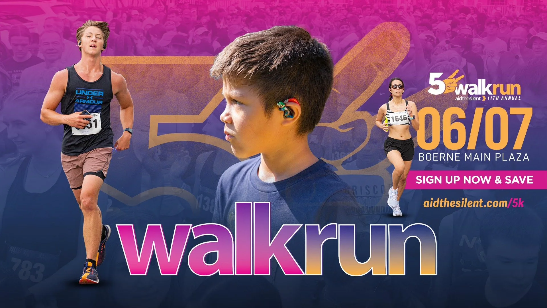 Aid the Silent Walk/ Run