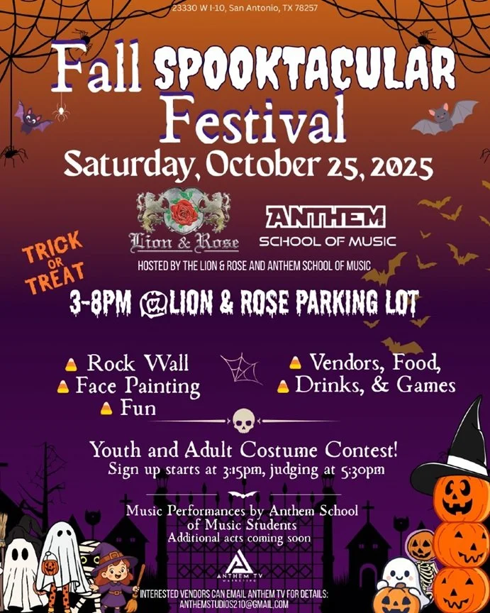Fall Spooktakular Festival at The Lion &amp; Rose Pub