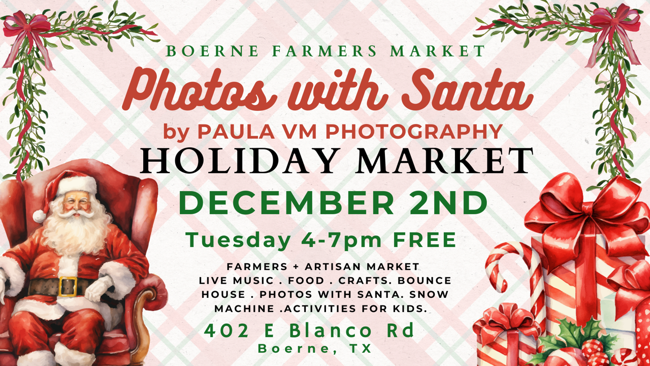 Photos with Santa Farmer's Market