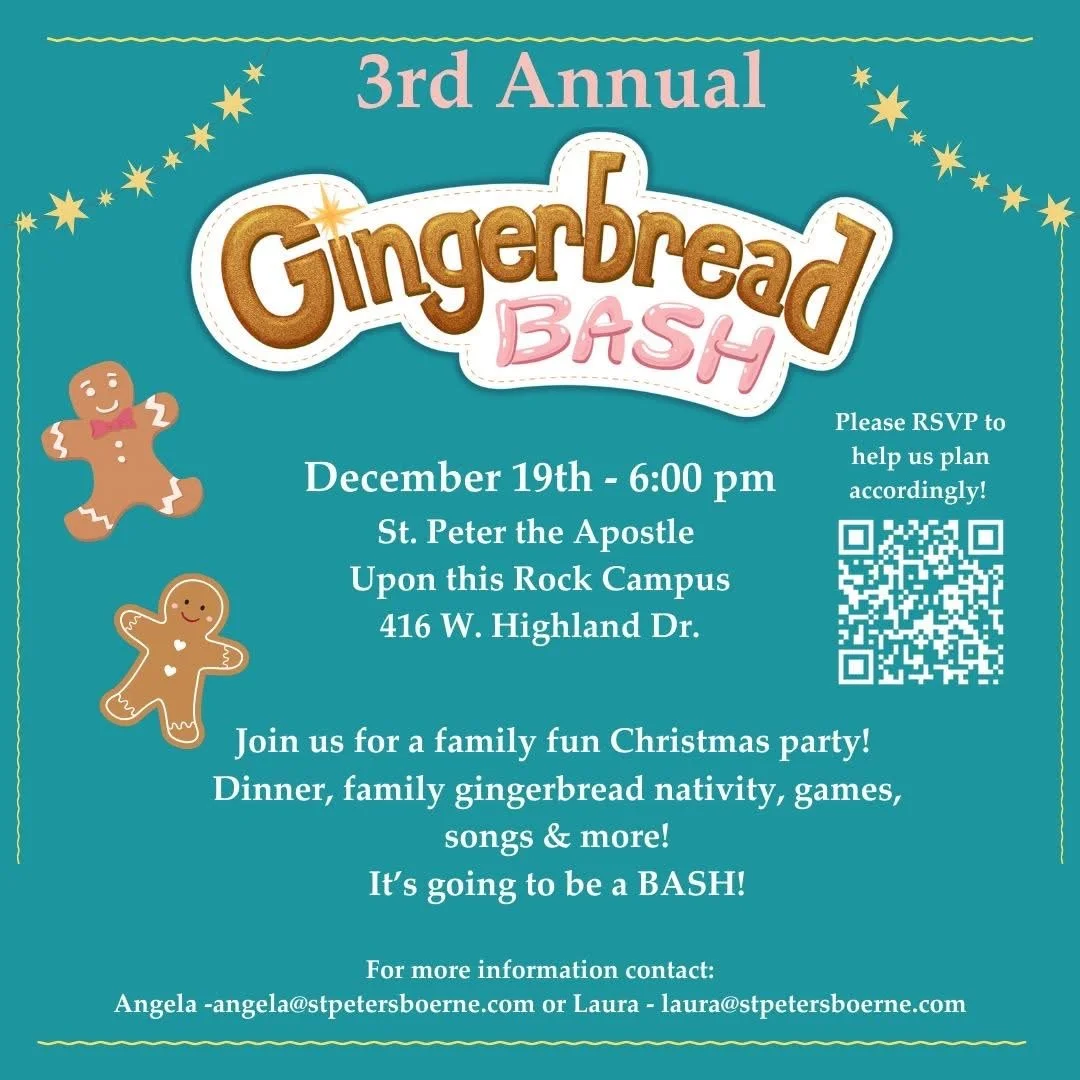 Gingerbread Bash at St. Peter the Apostle!