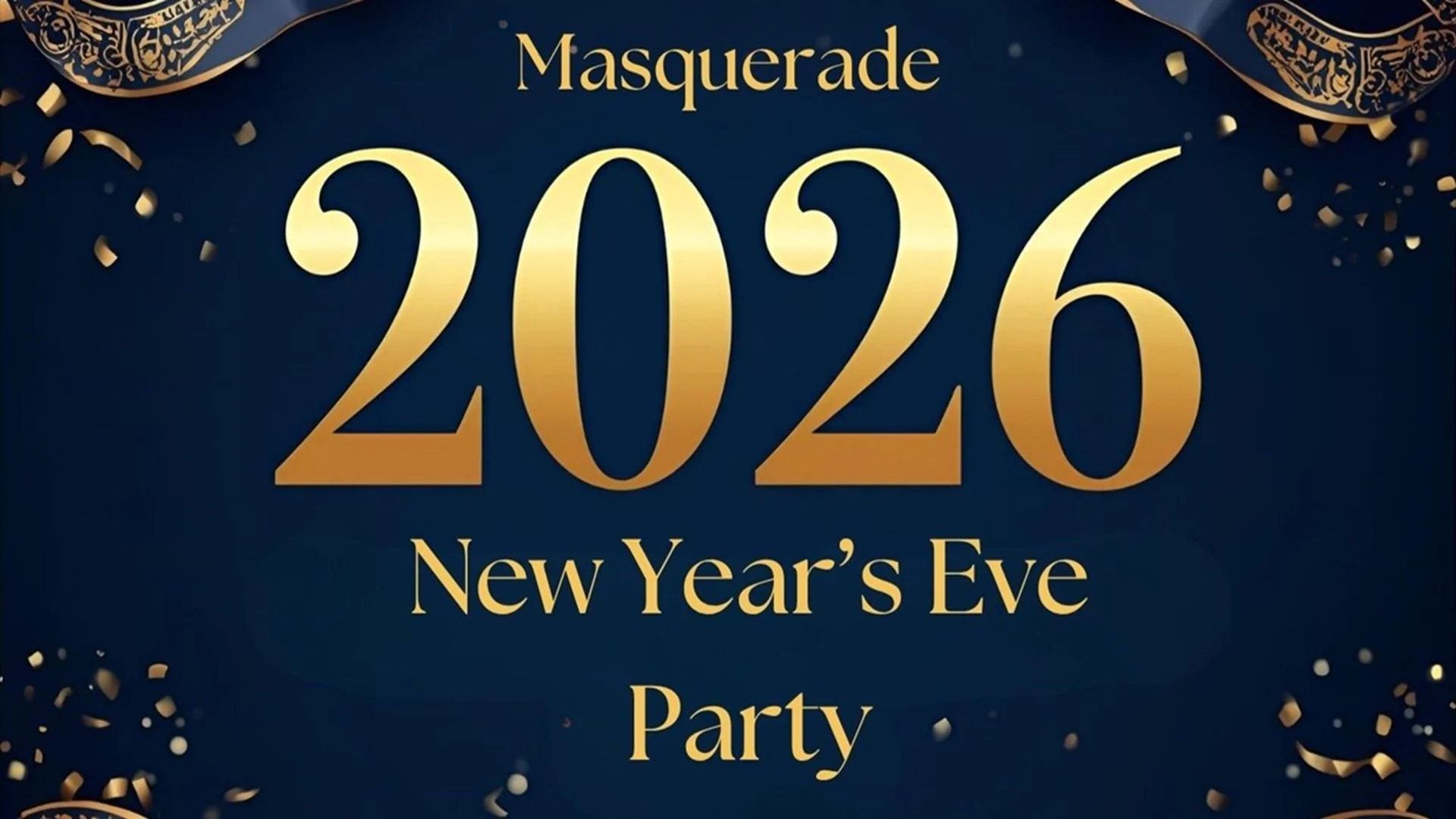Masquerade New Year's Eve Party